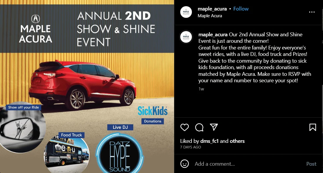 Acura Integra Canada ordering imag