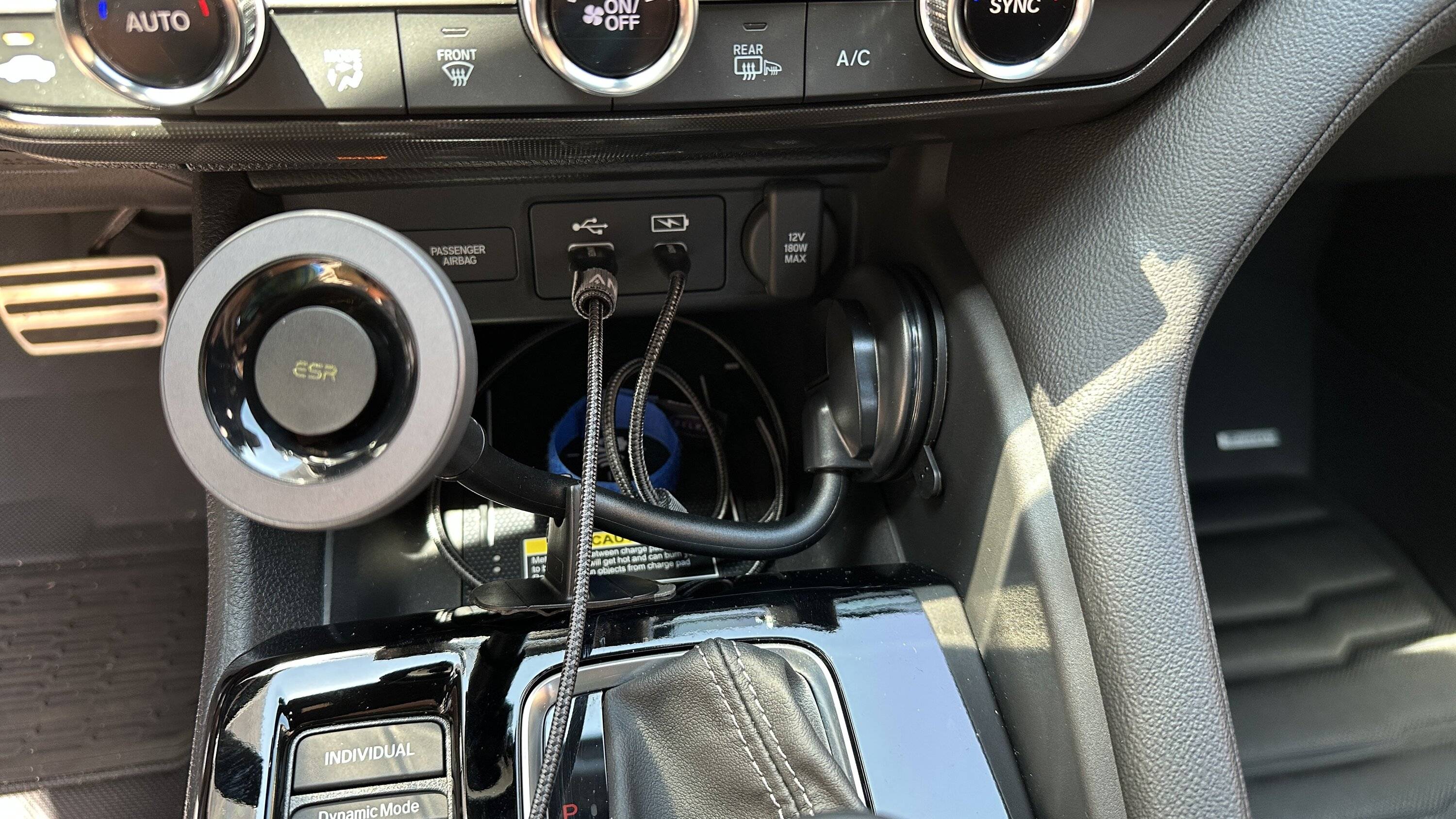 Acura Integra Phone mount IMG_3667