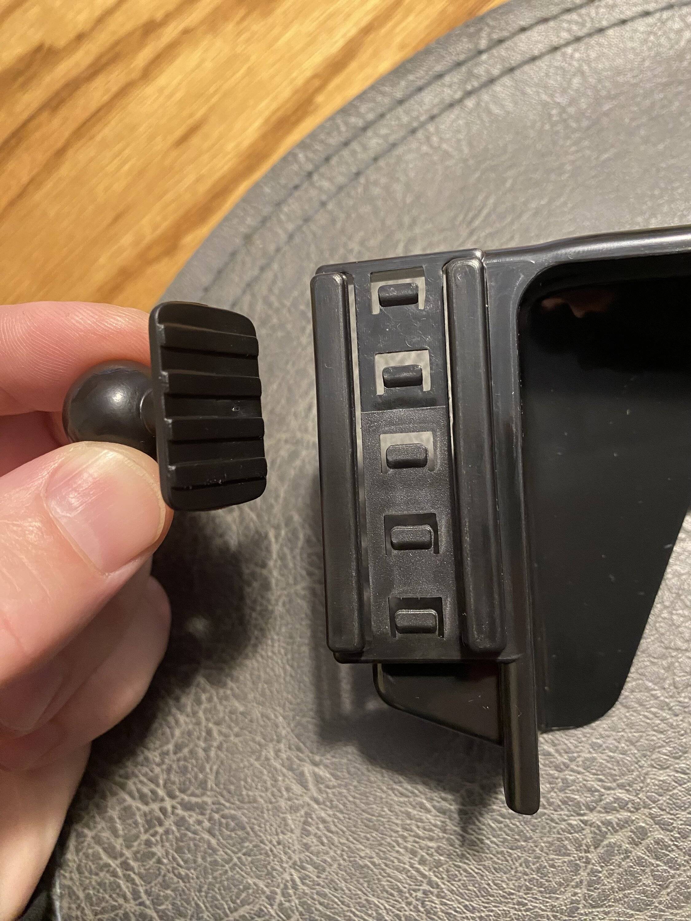 Acura Integra Phone mount IMG_2692