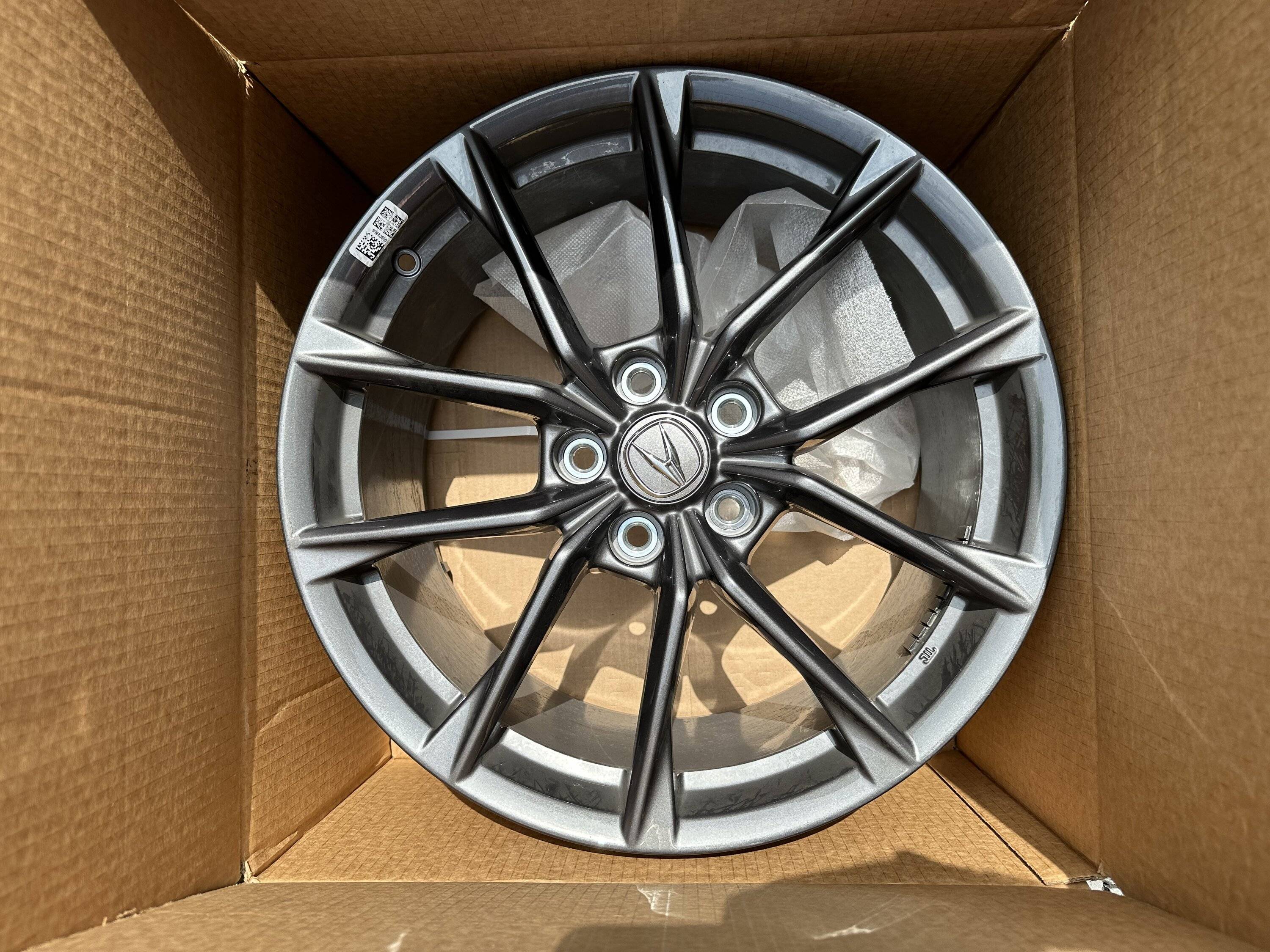 Acura Integra For Sale: Integra Type S stock OEM graphite 19” x 9.5” wheels brand new! $1,000! IMG_5739