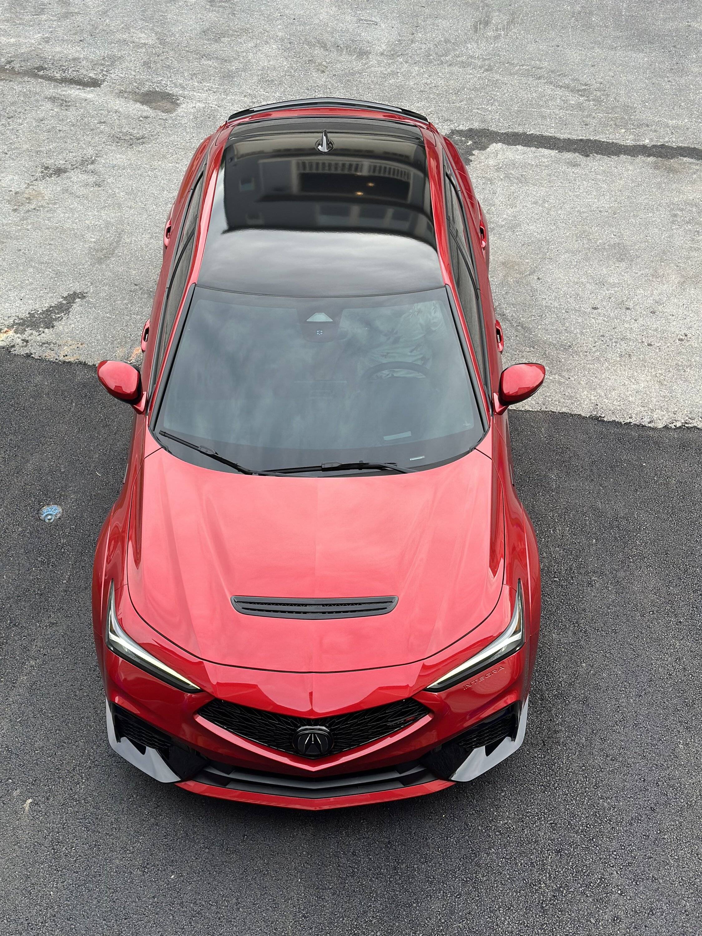 Acura Integra Black roof wrap on Red Pearl Integra Type S img_0046-jpe