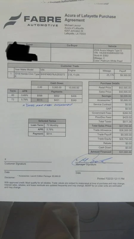 Acura Integra Financing Rates Currently IMG_2306