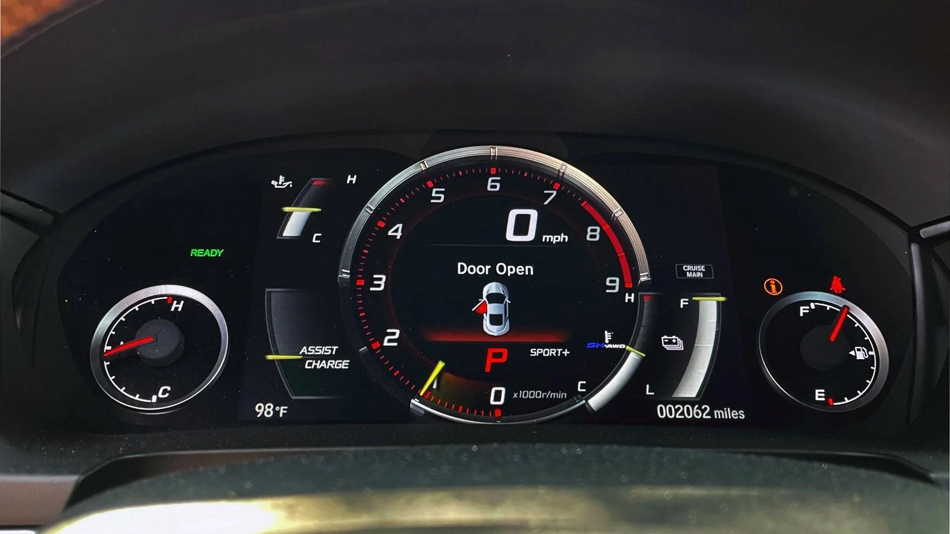 Acura Integra Type S Digital Gauge Cluster 2595D98F-6A38-4E7A-8542-4026719DC2F3