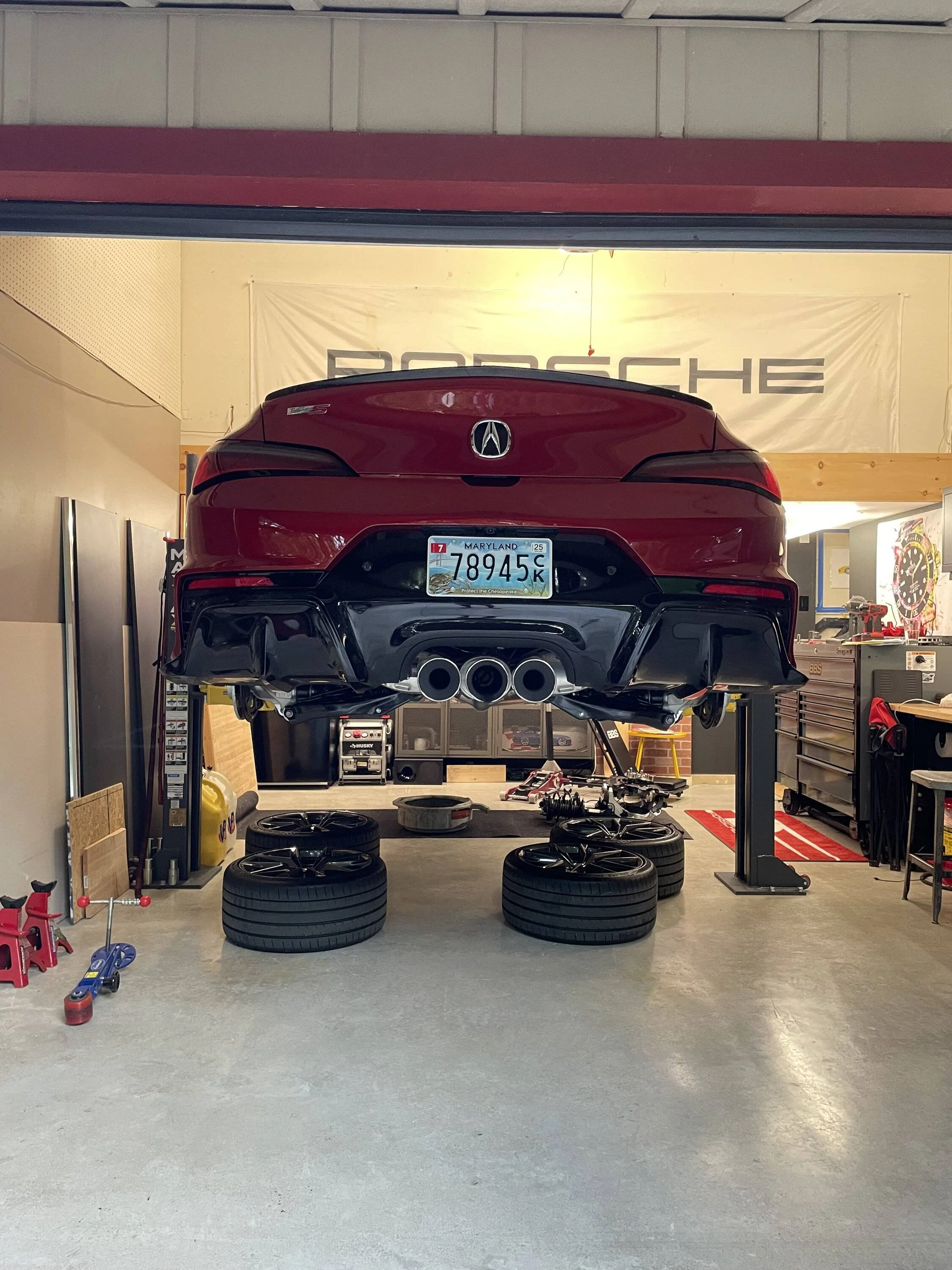 Acura Integra Type S suspension tear down video IMG_3215