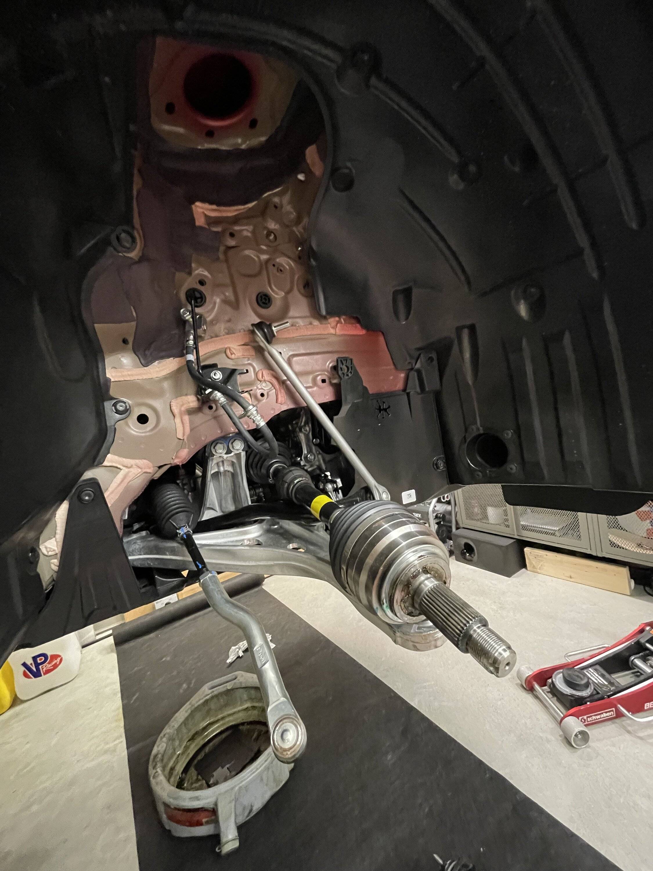 Acura Integra Type S suspension tear down video IMG_3219