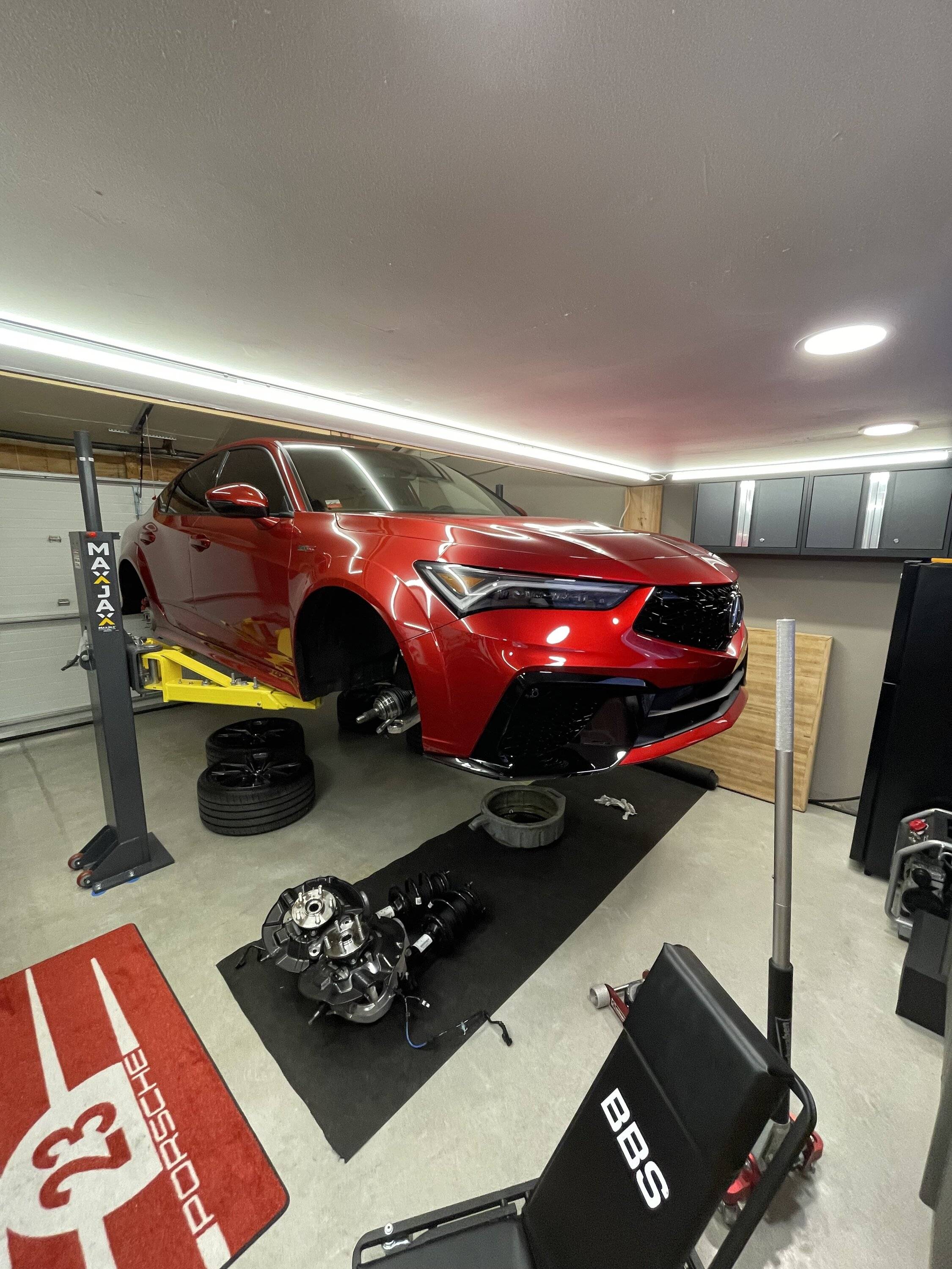 Acura Integra Type S suspension tear down video IMG_3218