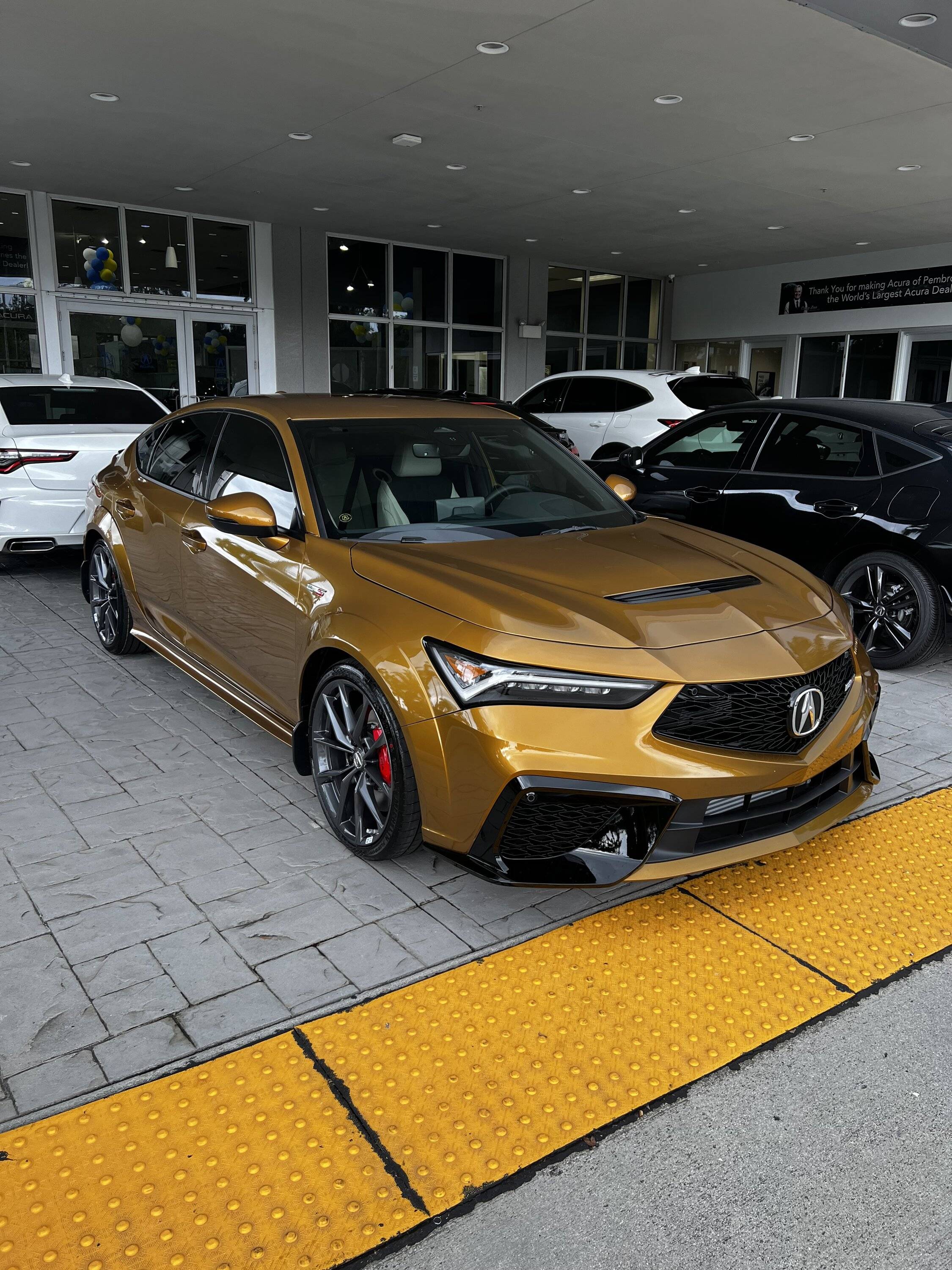 Acura Integra 2024 Estimated Production Schedule for each Color Scheme on Integra Type S IMG_8184