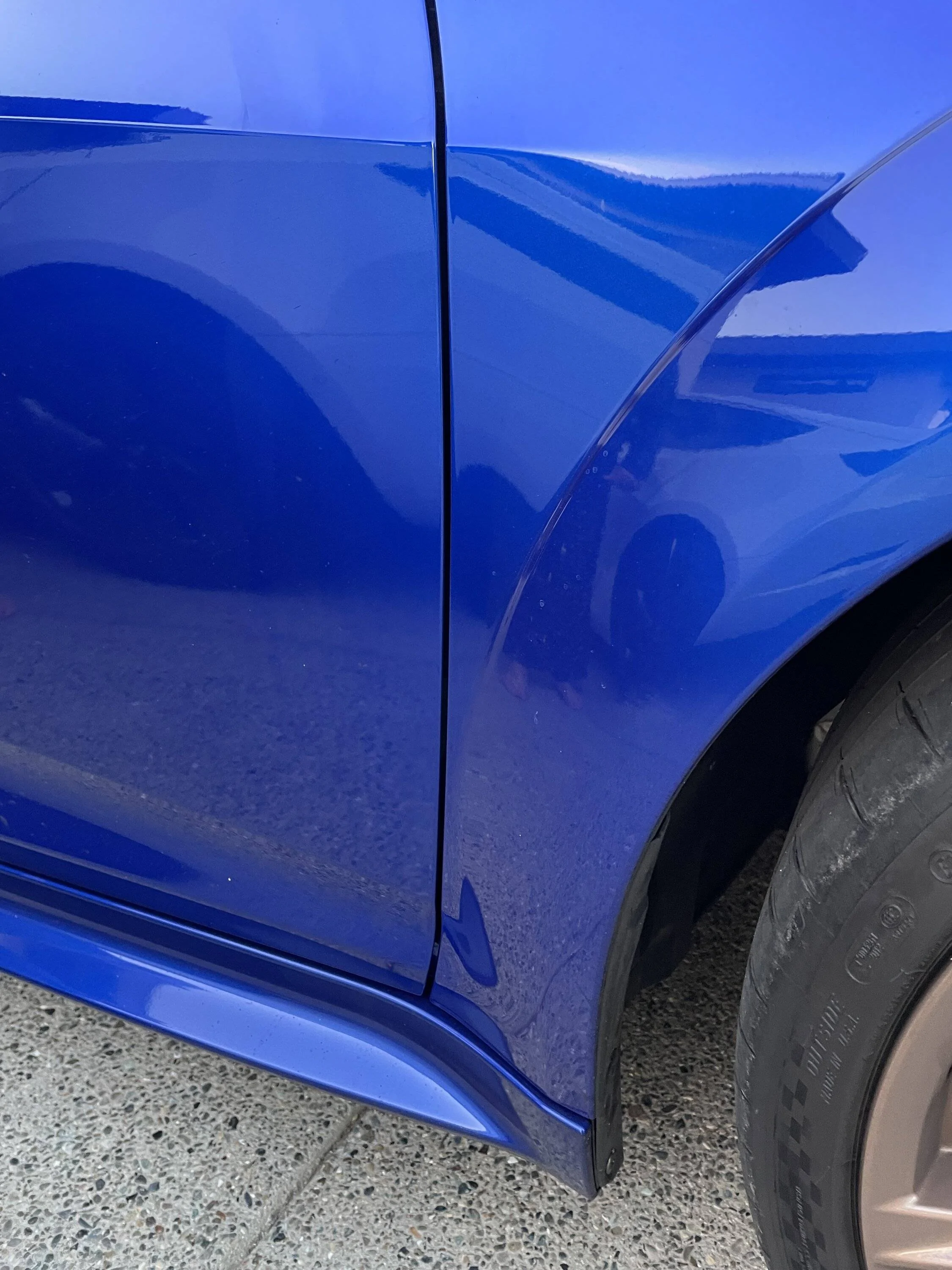 Acura Integra Bent fender ITS. IMG_3554