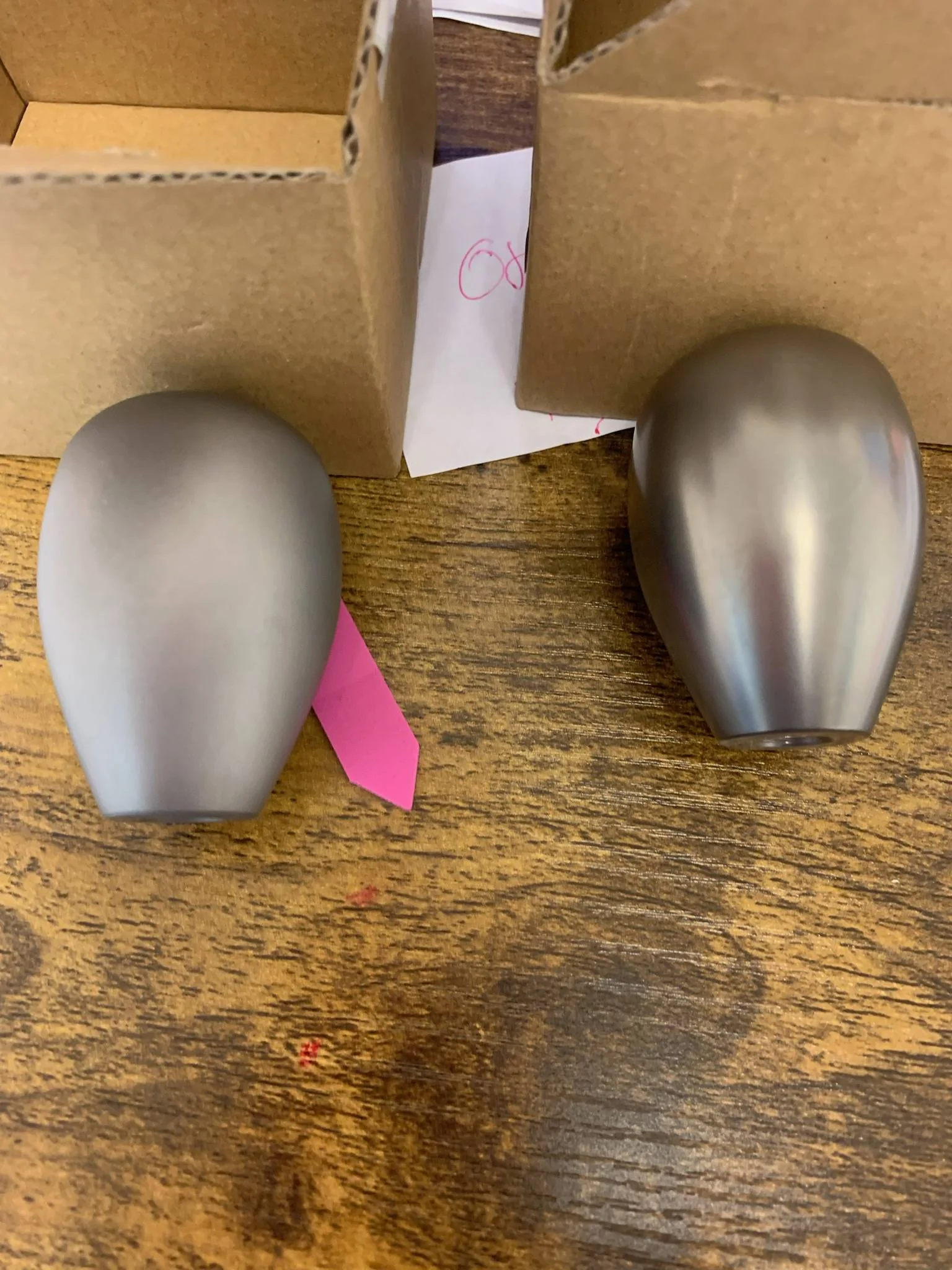 Acura Integra SOLD For sale: Like New OEM Titanium Accessory shift knob IMG_6431