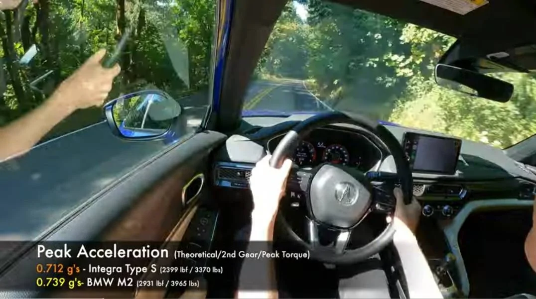 Acura Integra Engineering Explained ITS review: "among the best driver's cars sold today" [compared favorably to M2 and Type-R] Screenshot_20230908_113606_YouTu