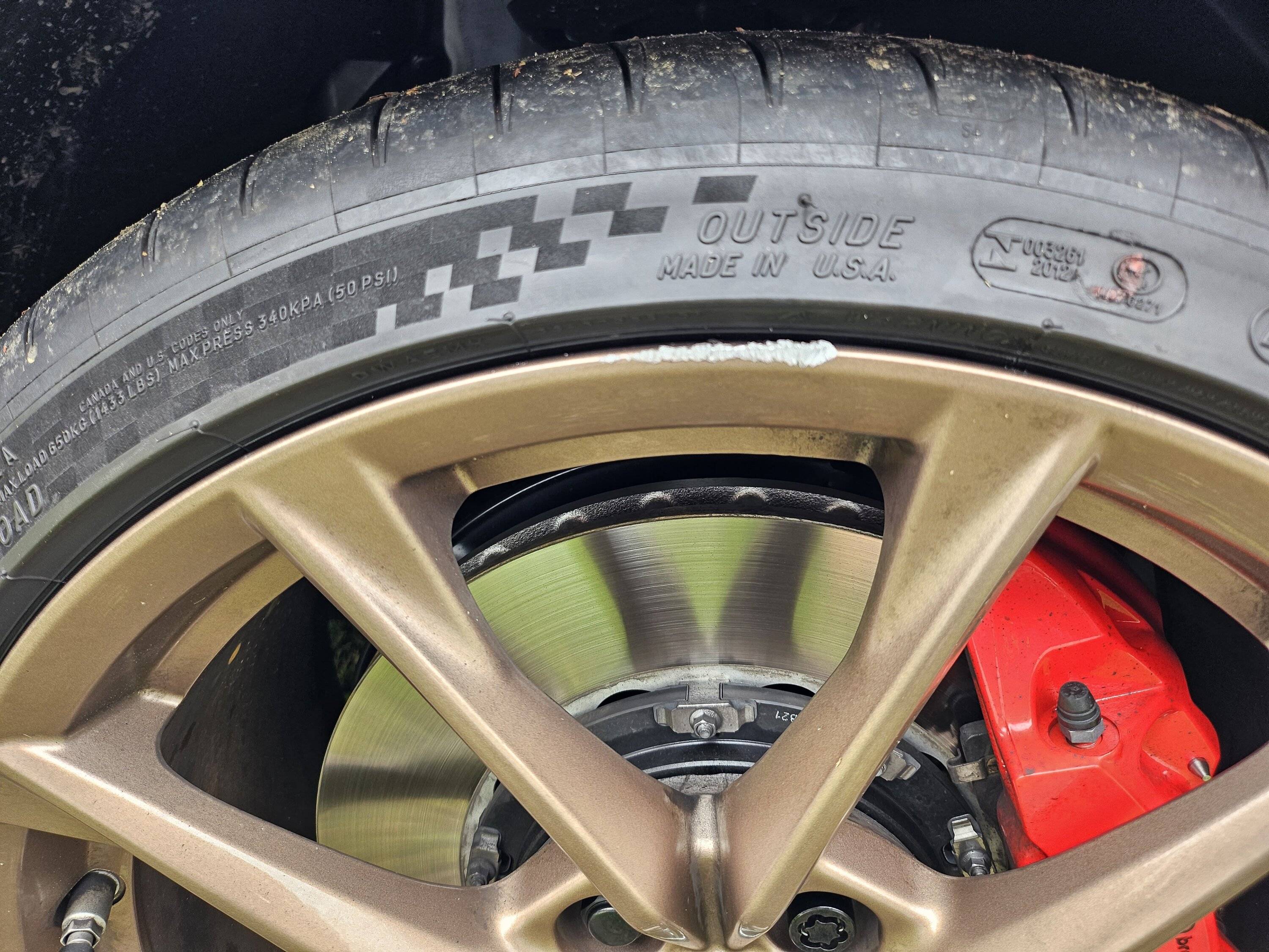 Acura Integra Copper Rim Touch Up Paint 20230910_105747