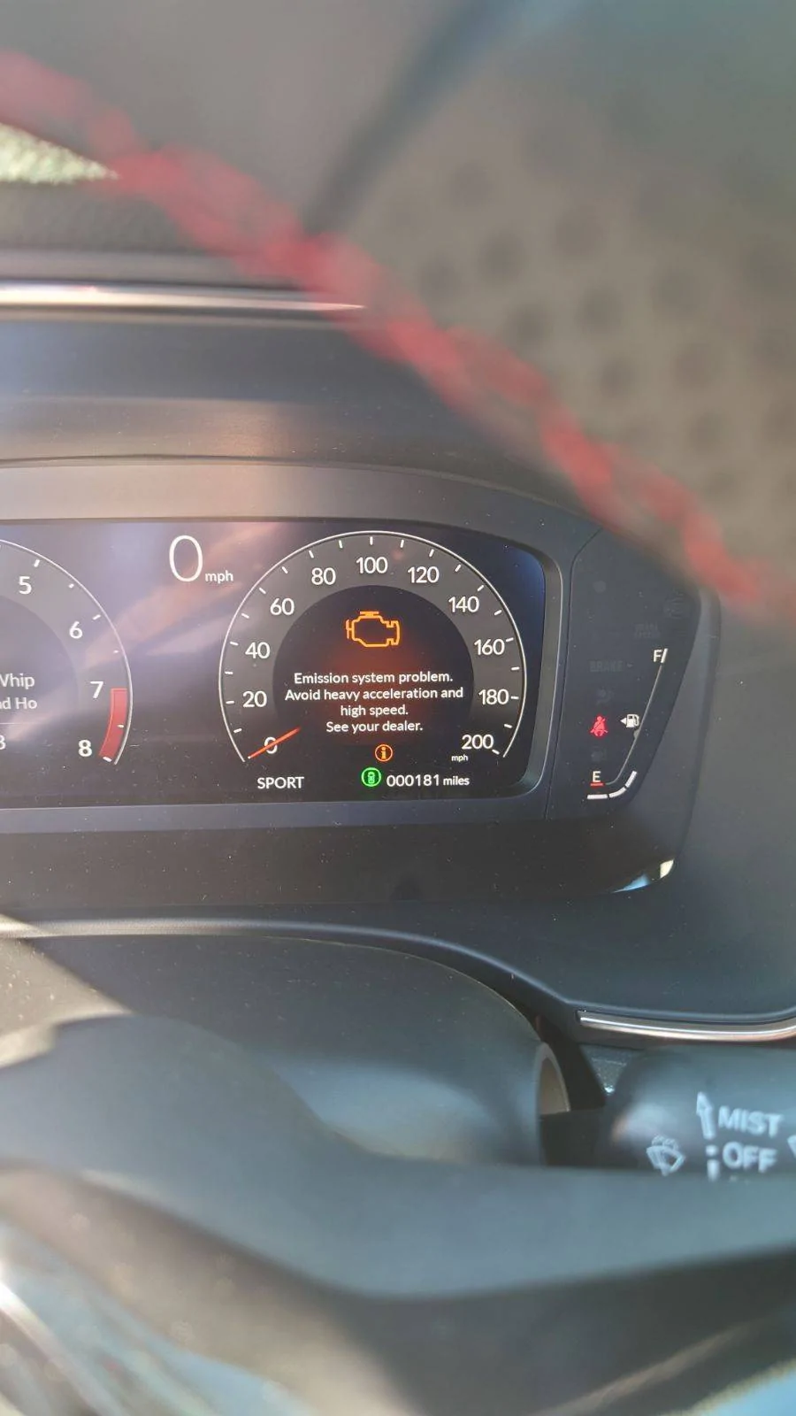 Acura Integra Integra Emissions System Problem Acura_error_2023