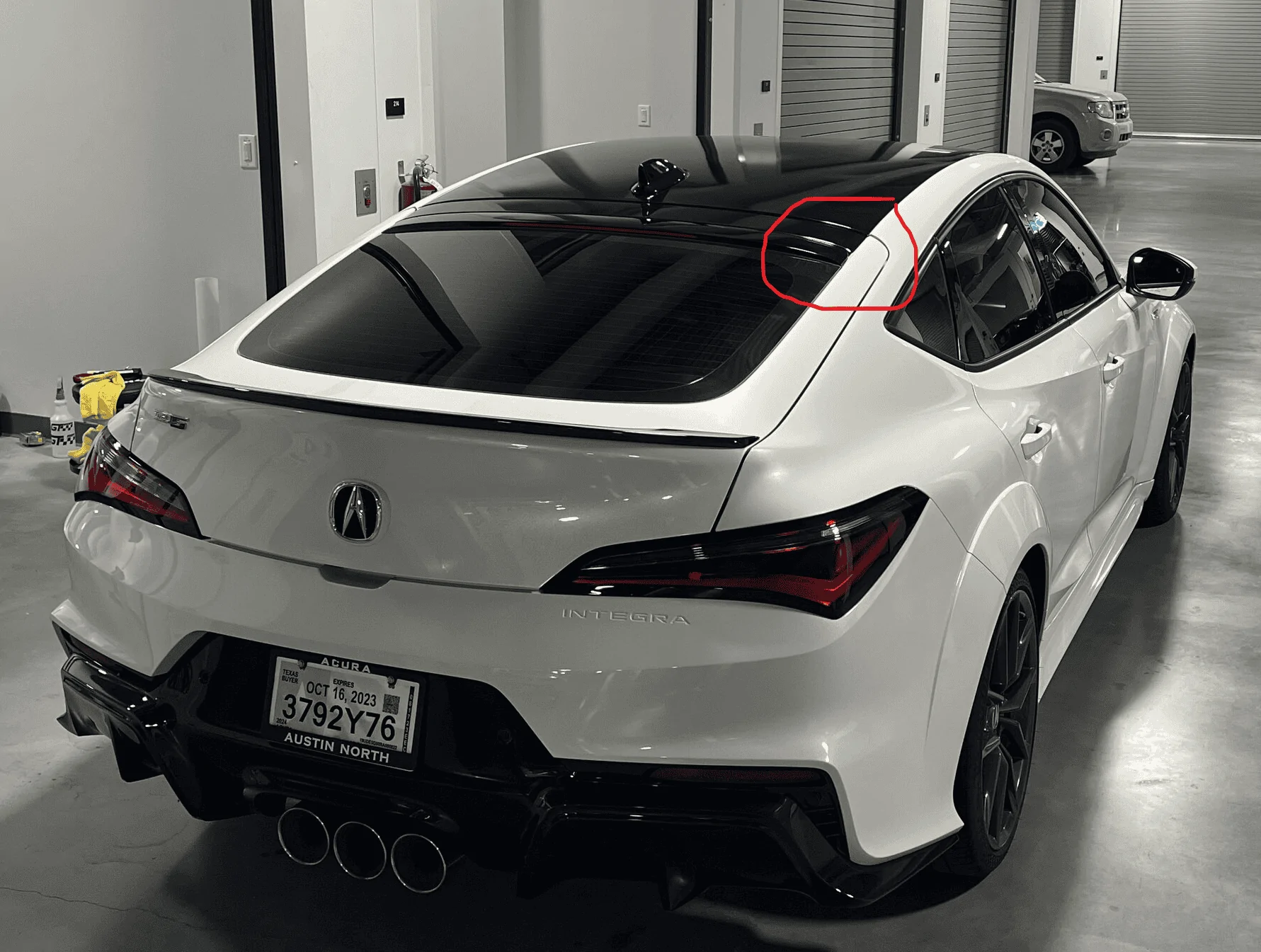 Acura Integra Roof blackout 1695241688650