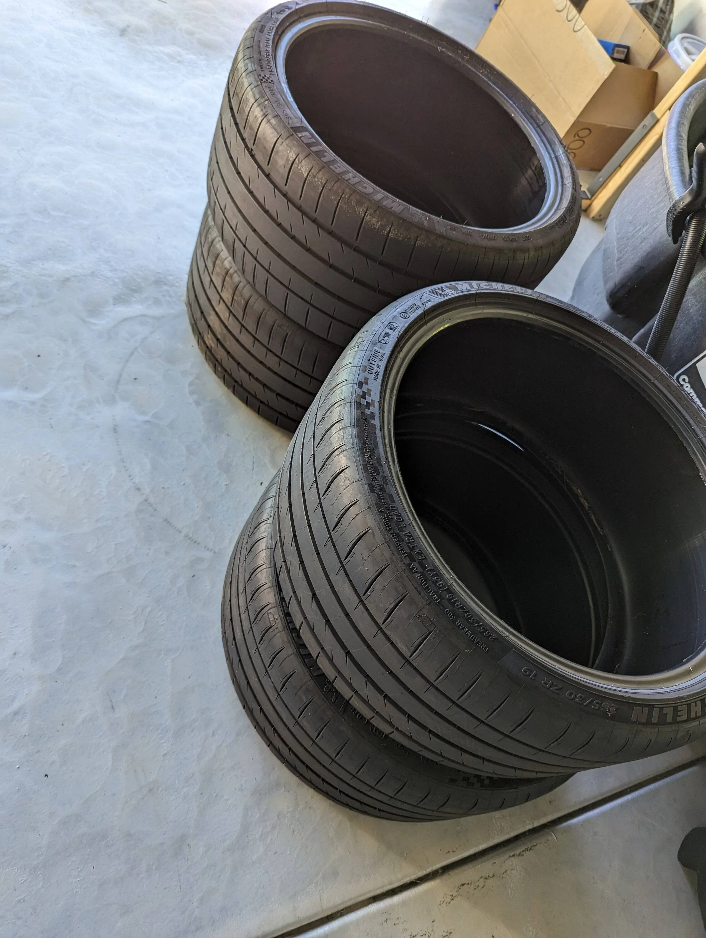 Acura Integra SOLDD: Integra Type S stock oem MICHELIN PILOT SPORT 4S tires 265/30ZR19 PXL_20230926_230238520