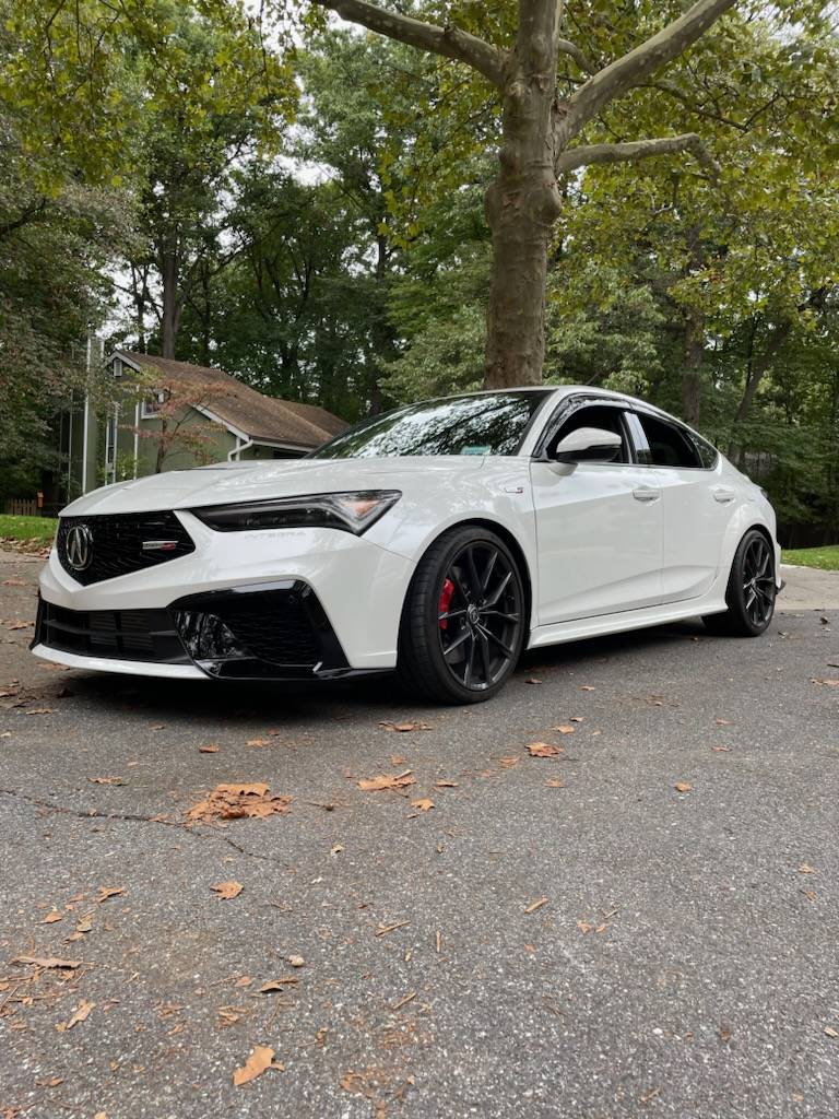 Acura Integra H&R lowering springs with Bonoss Spacers on Type S IMG_20230929_163601