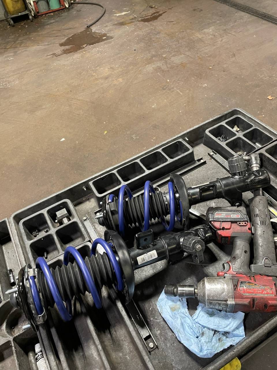 Acura Integra H&R lowering springs with Bonoss Spacers on Type S IMG_20230929_074722