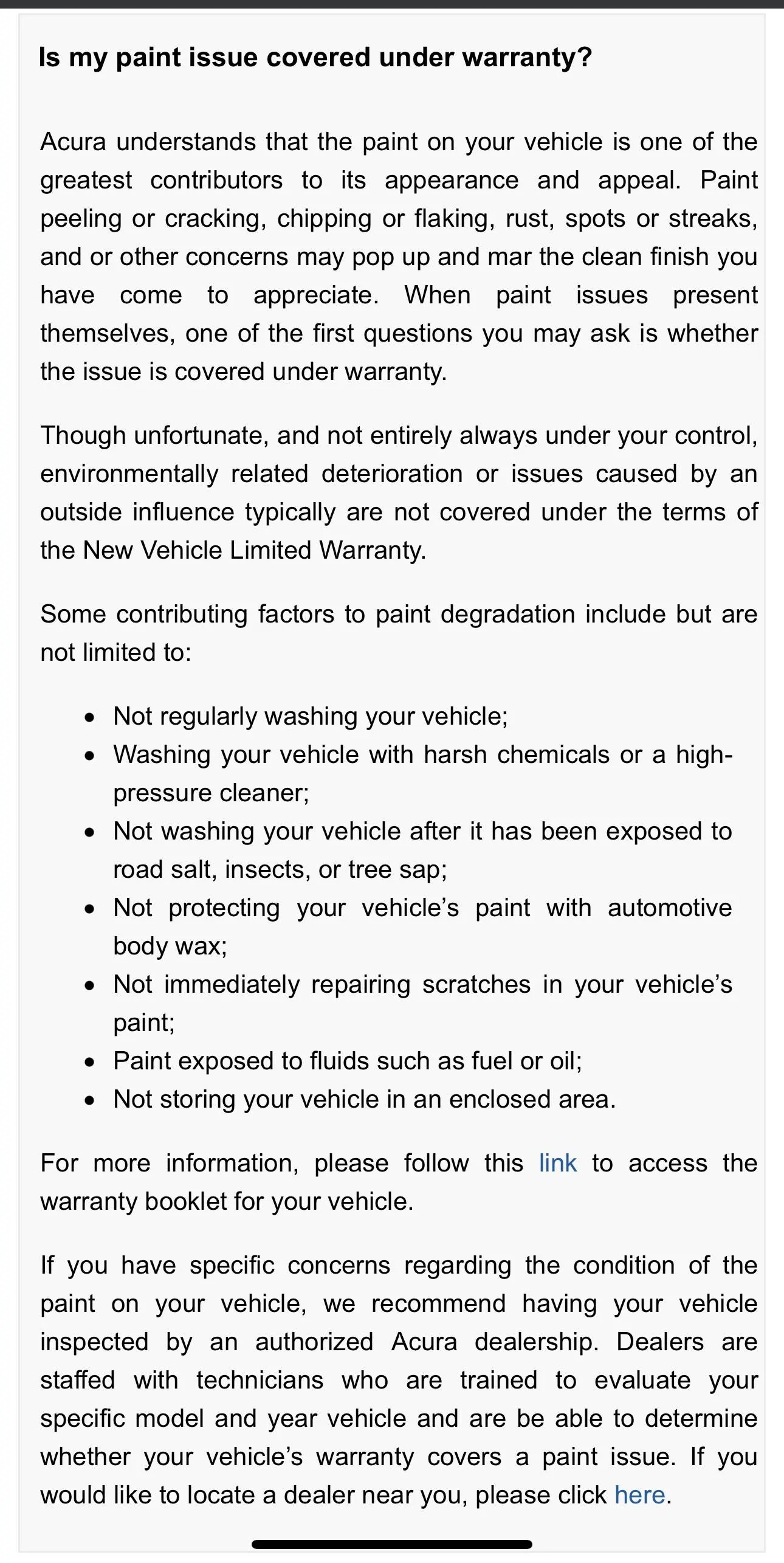 Acura Integra Paint Defect 3BFE96CB-860B-4CEF-A58E-3CAE28E883D9