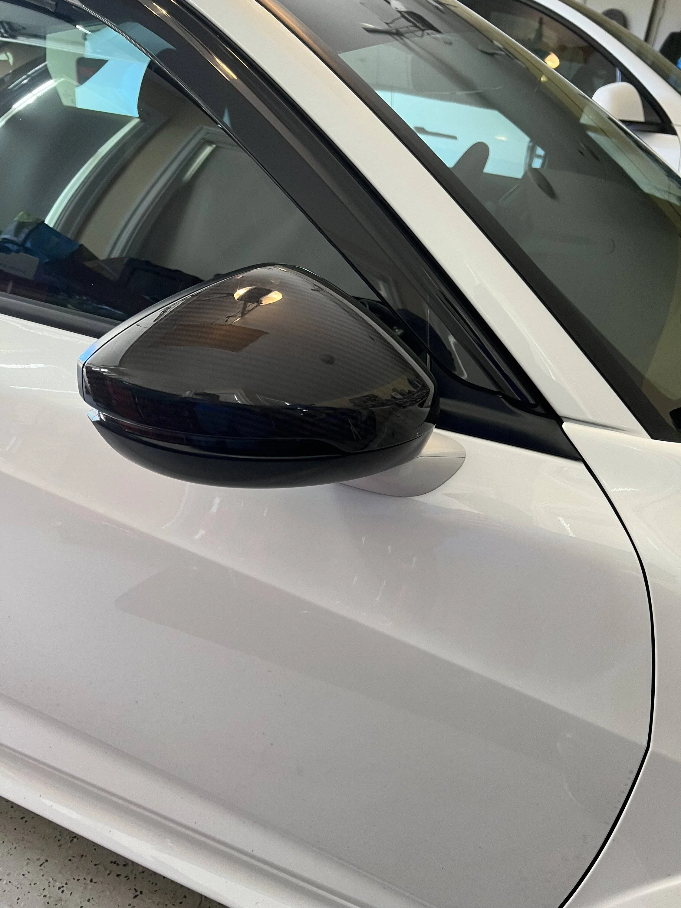 Acura Integra Carbon Fiber Mirror Caps - Installed on Type S IMG_9635