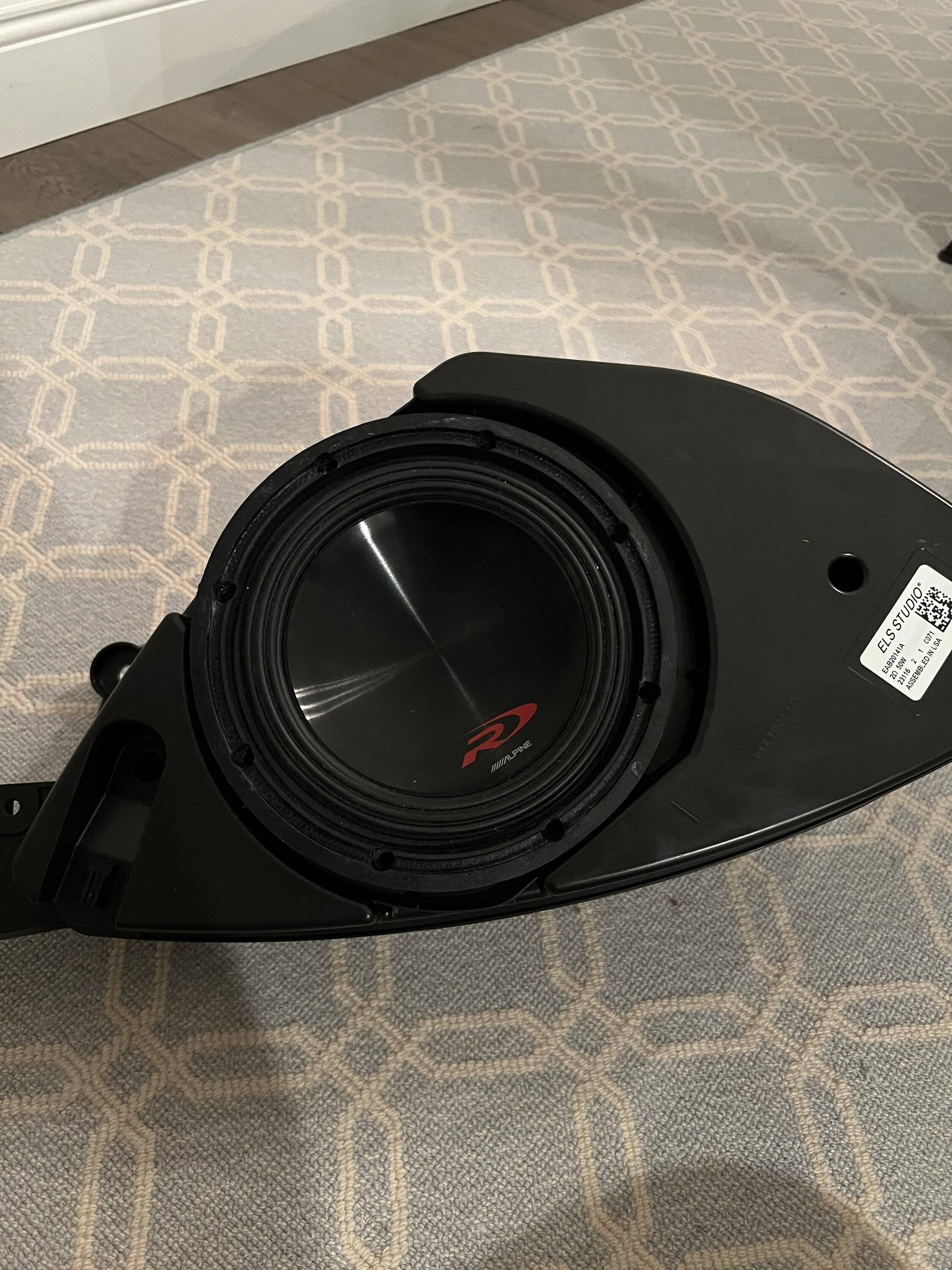 Acura Integra 2024 Acura Integra type S sub replacement IMG_2559