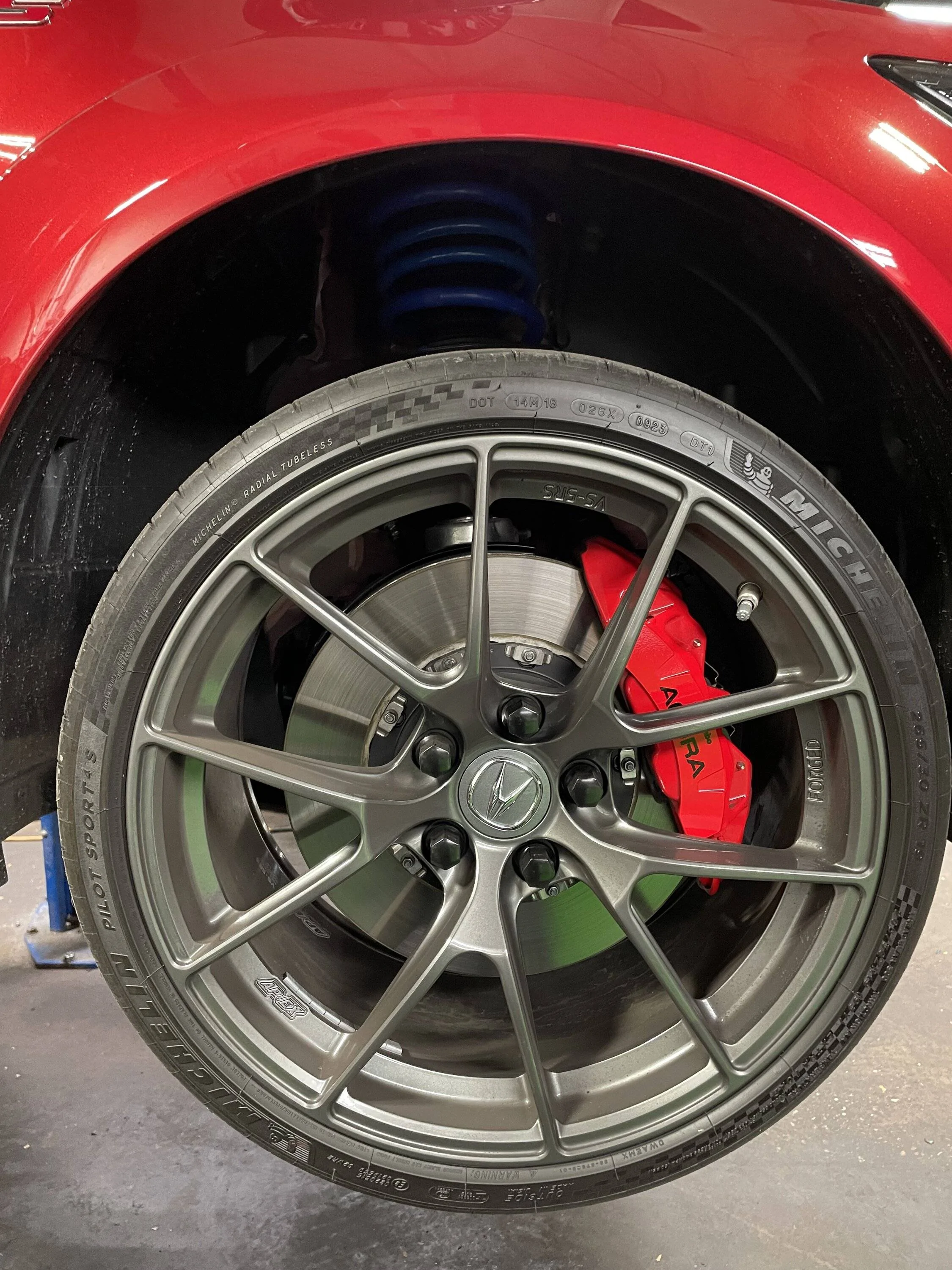 Acura Integra APEX VS5-RS Wheels // 19x9.5+45 //  Anthracite IMG_4314