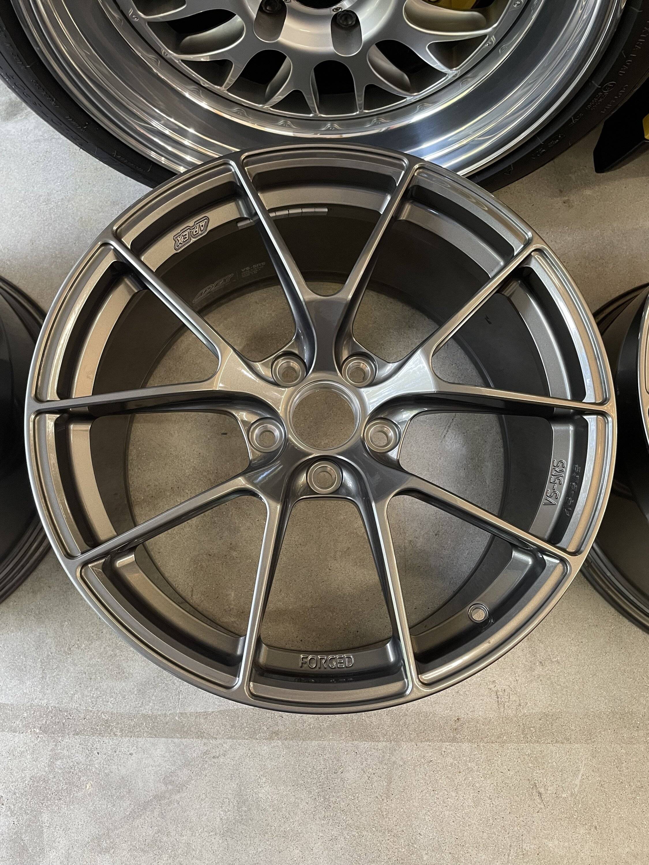 Acura Integra APEX VS5-RS Wheels // 19x9.5+45 //  Anthracite IMG_4344