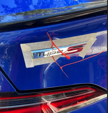 Acura Integra I installed the Carbon Fiber spoiler today zip ti