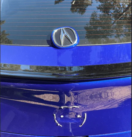 Acura Integra I installed the Carbon Fiber spoiler today rear A 1