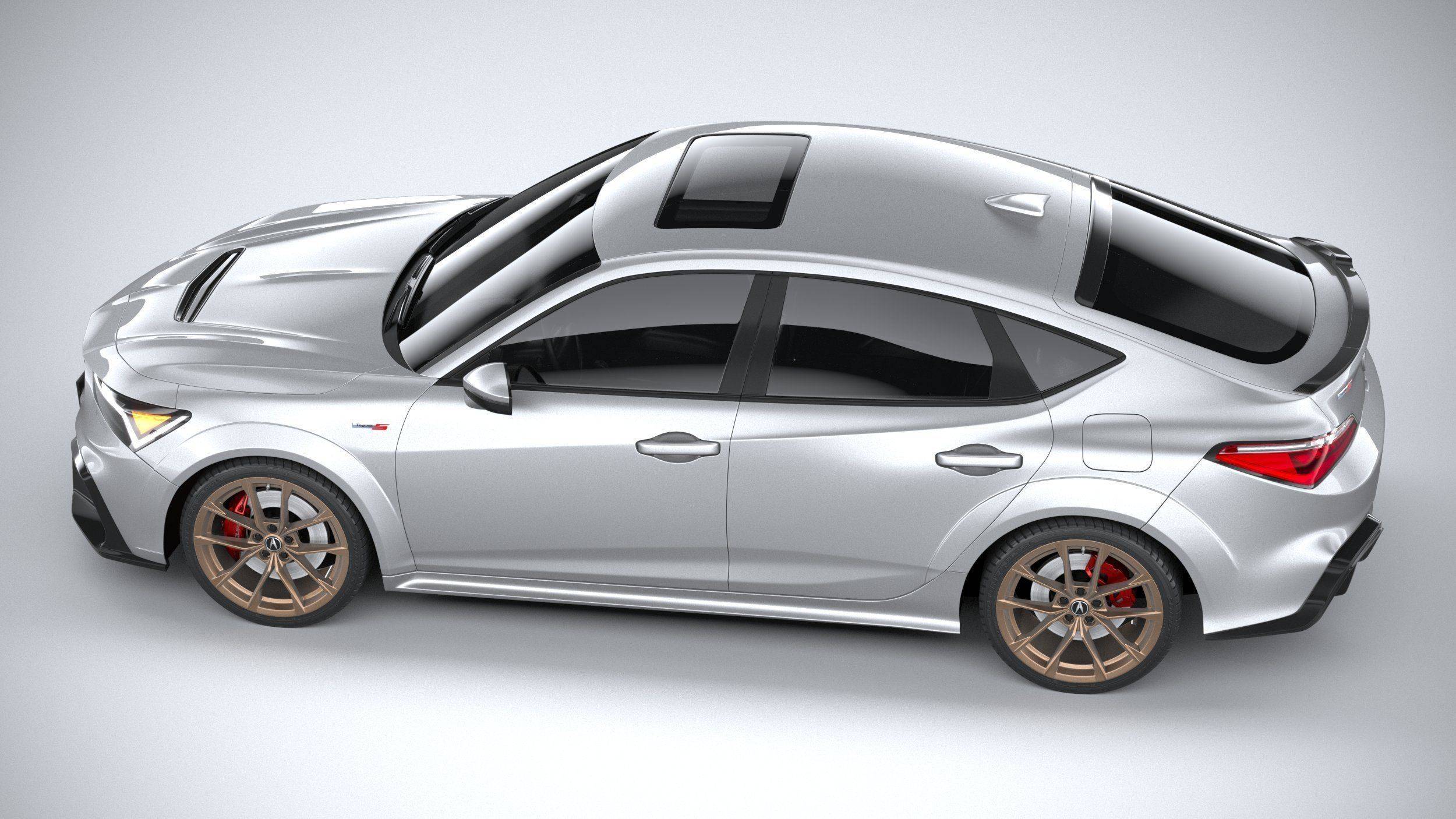 Acura Integra ITS Downforce Figures? acura-integra-type-s-2024-3d-model-d483226519