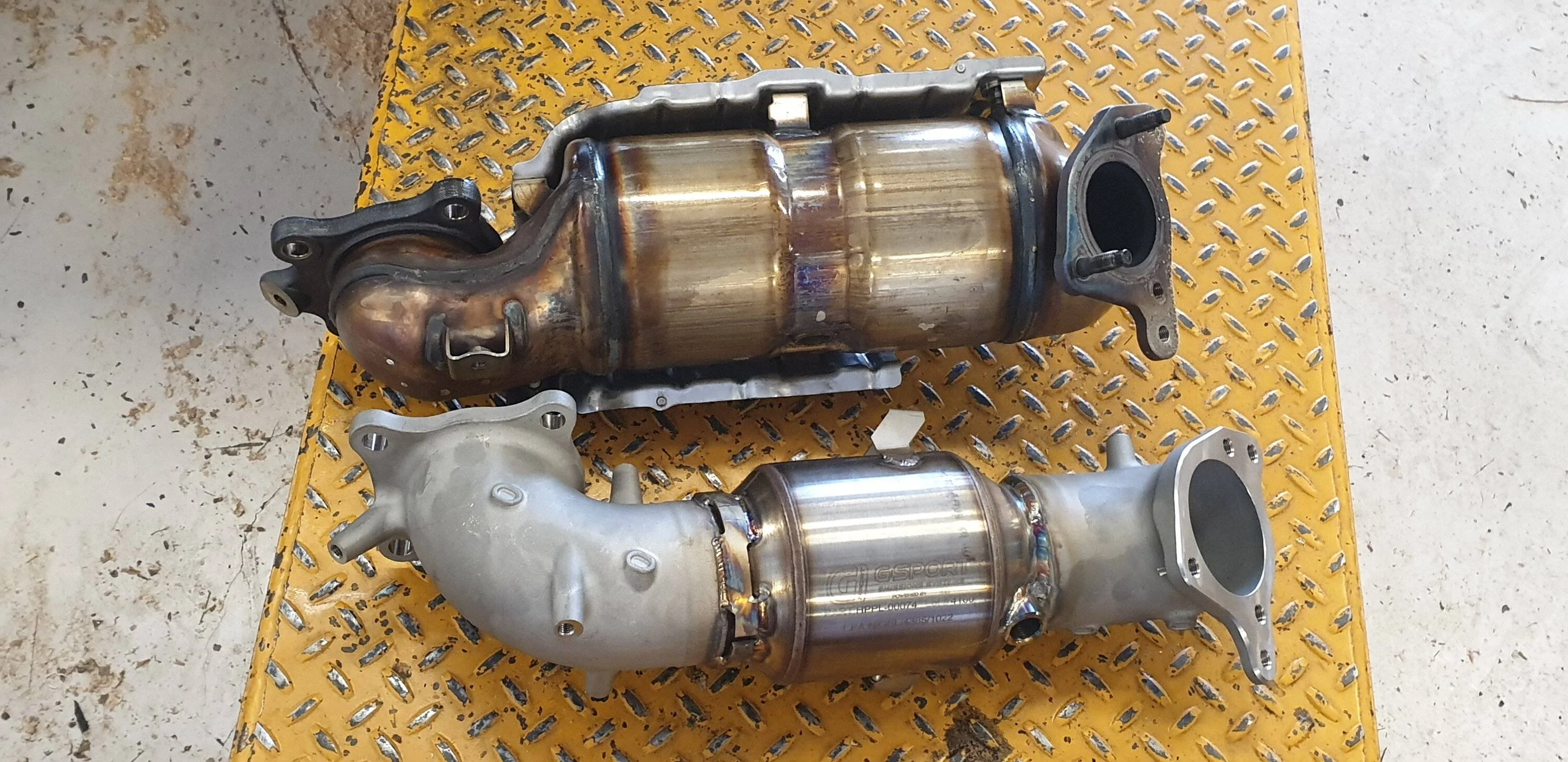 Acura Integra Two Step Performance (TSP) Catted Downpipe f/ 23+ Acura Integra 20231027_120835