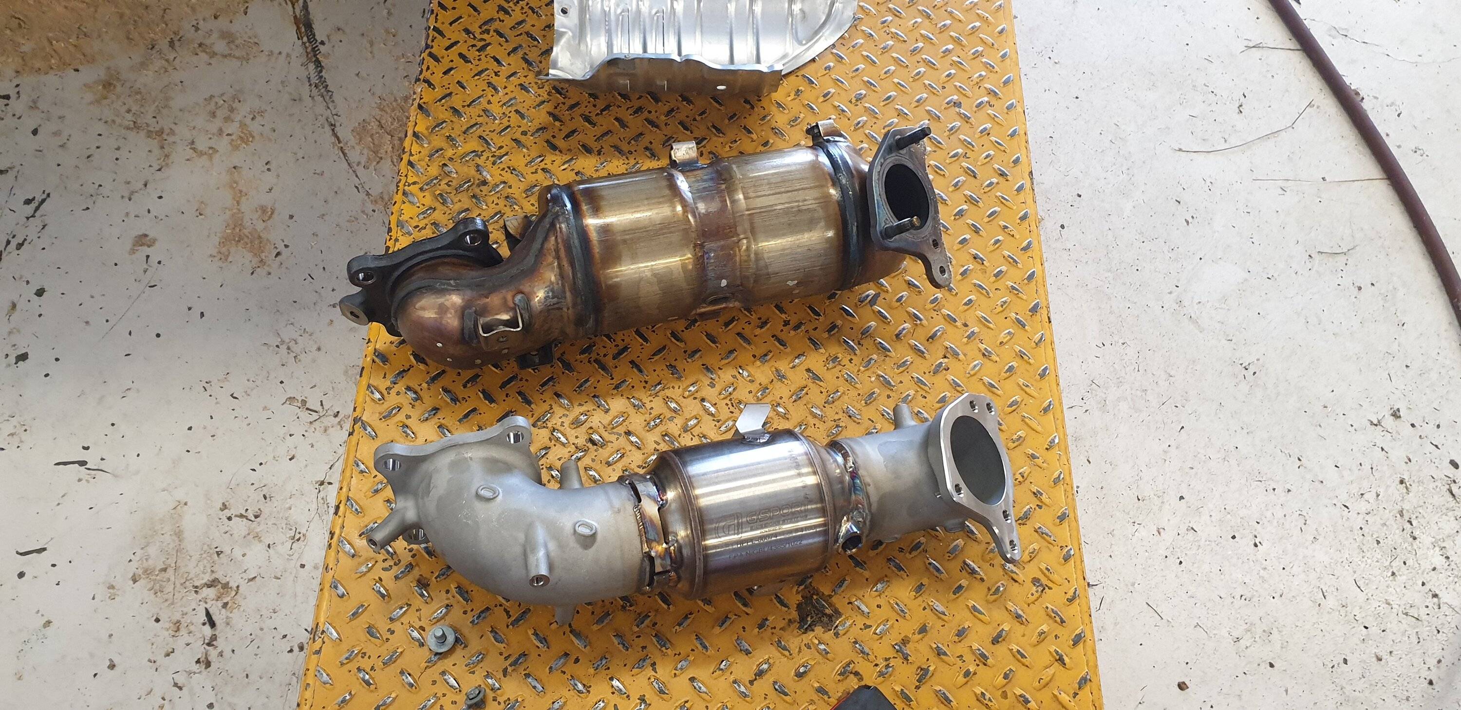 Acura Integra Two Step Performance (TSP) Catted Downpipe f/ 23+ Acura Integra 20231027_121158