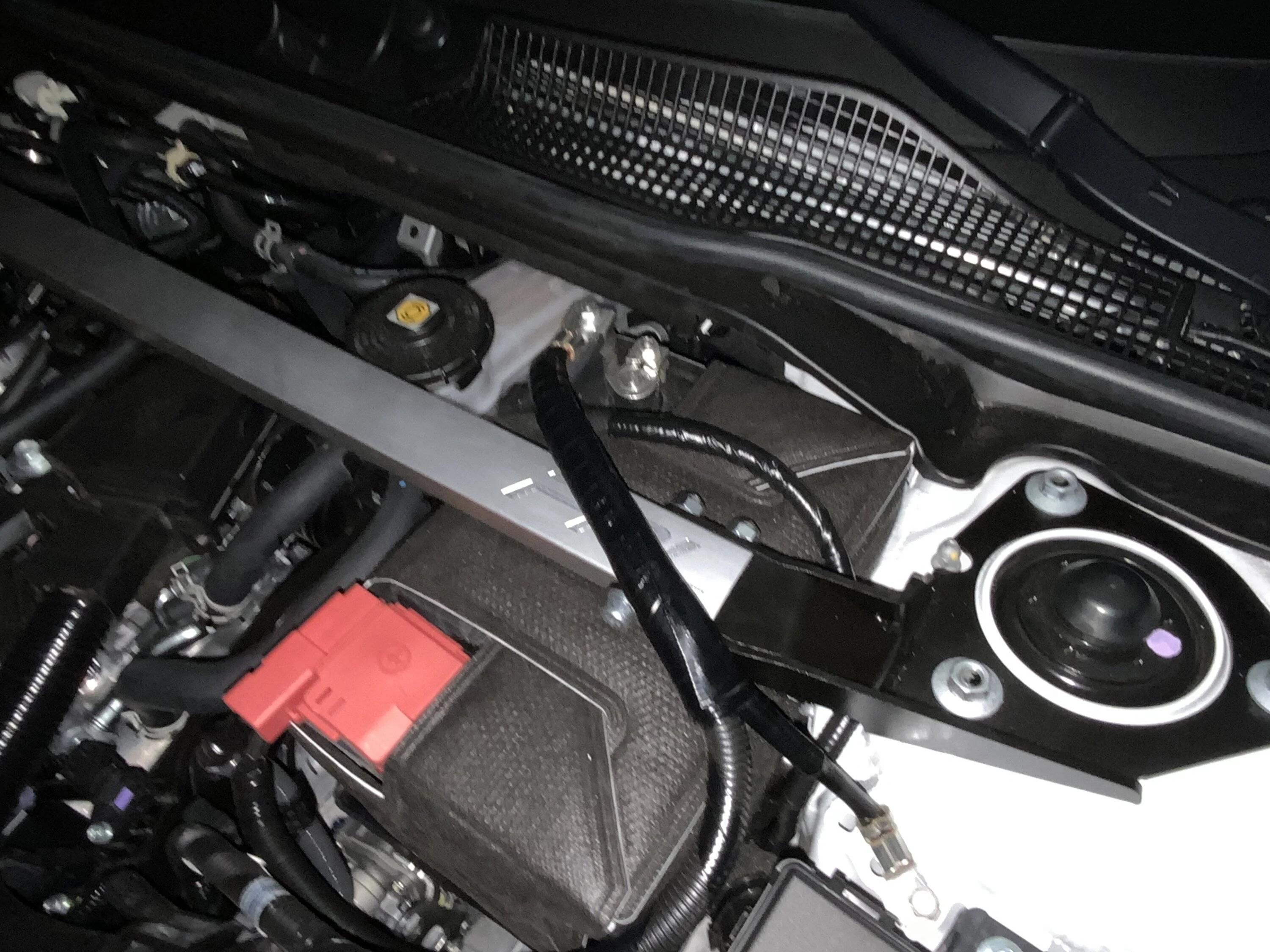 Acura Integra PRL's "Throwback" Front Strut Bar installed IMG_0261