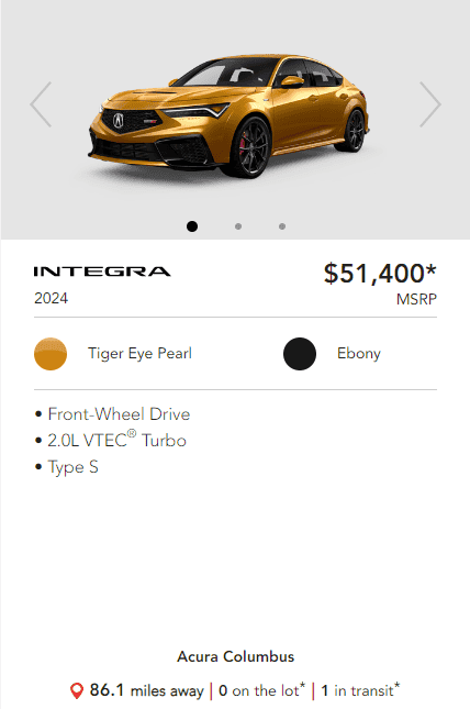 Acura Integra Official Integra Type S waiting room 1699906477230