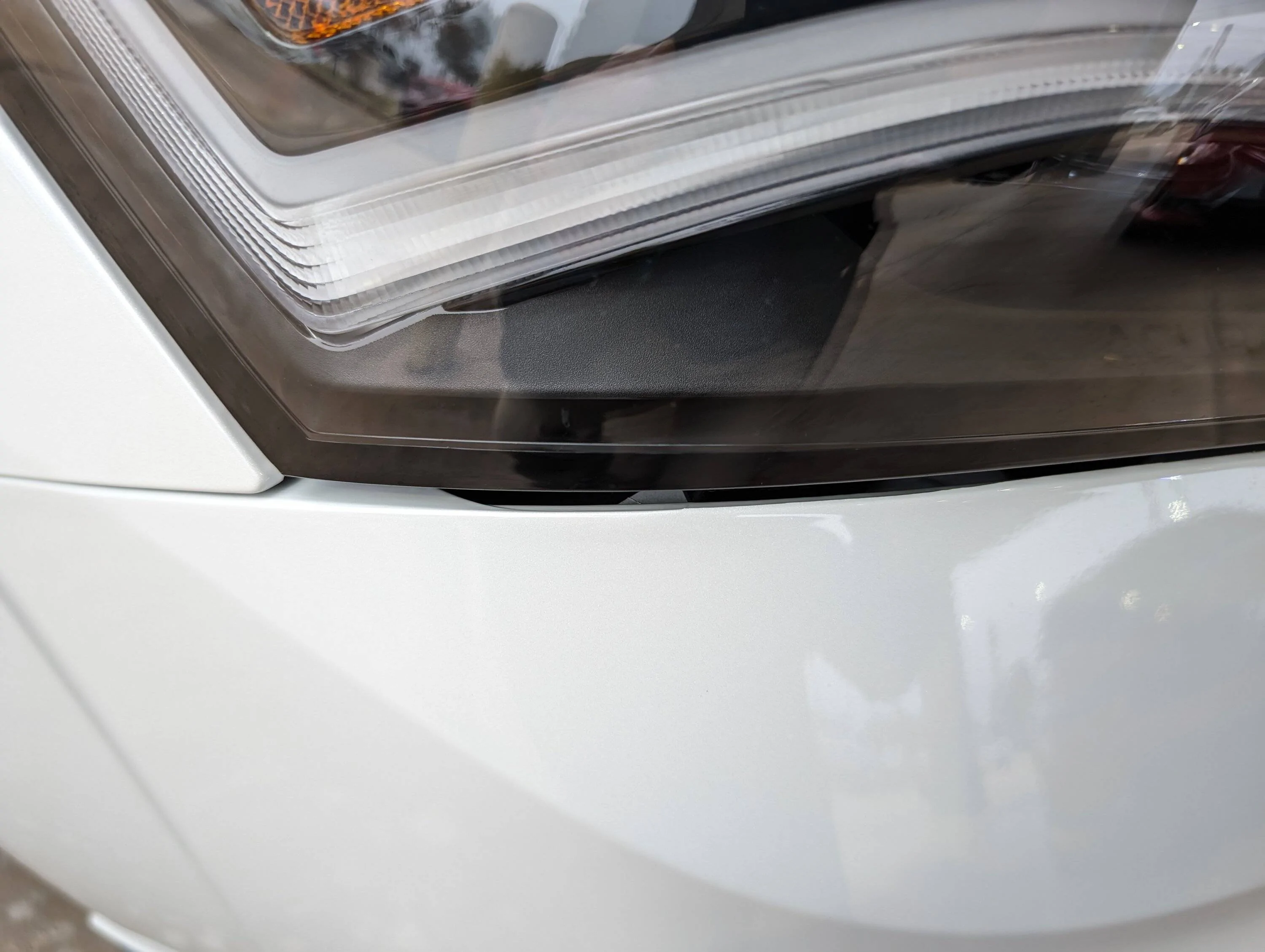 Acura Integra Hood fitment issues, panel gaps, wheel defect, paint chip, clear coat issue PXL_20231109_221217639