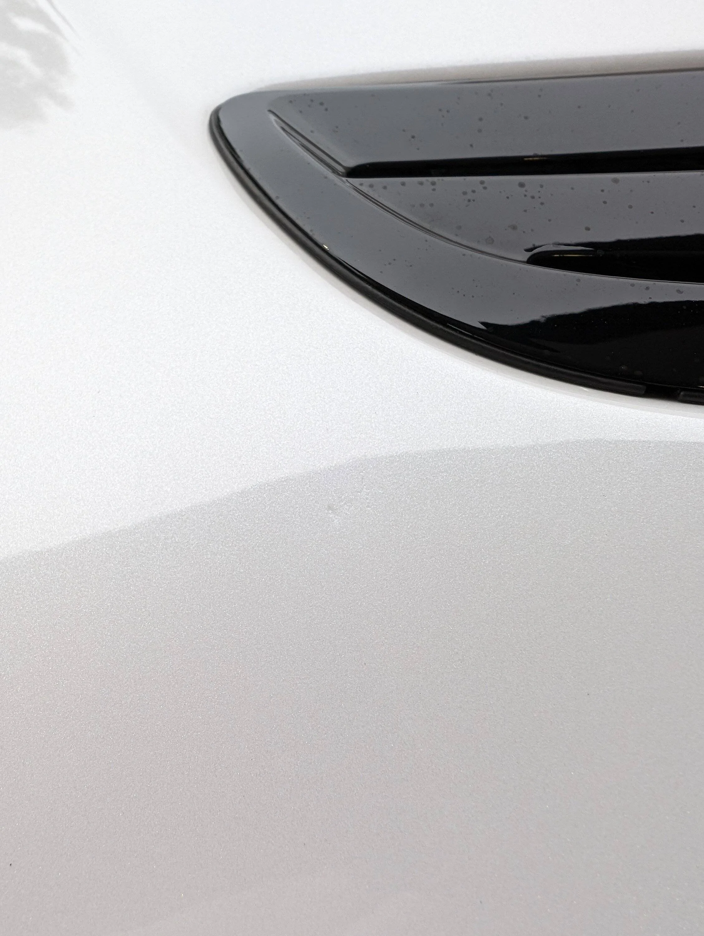 Acura Integra Hood fitment issues, panel gaps, wheel defect, paint chip, clear coat issue PXL_20231109_221101623