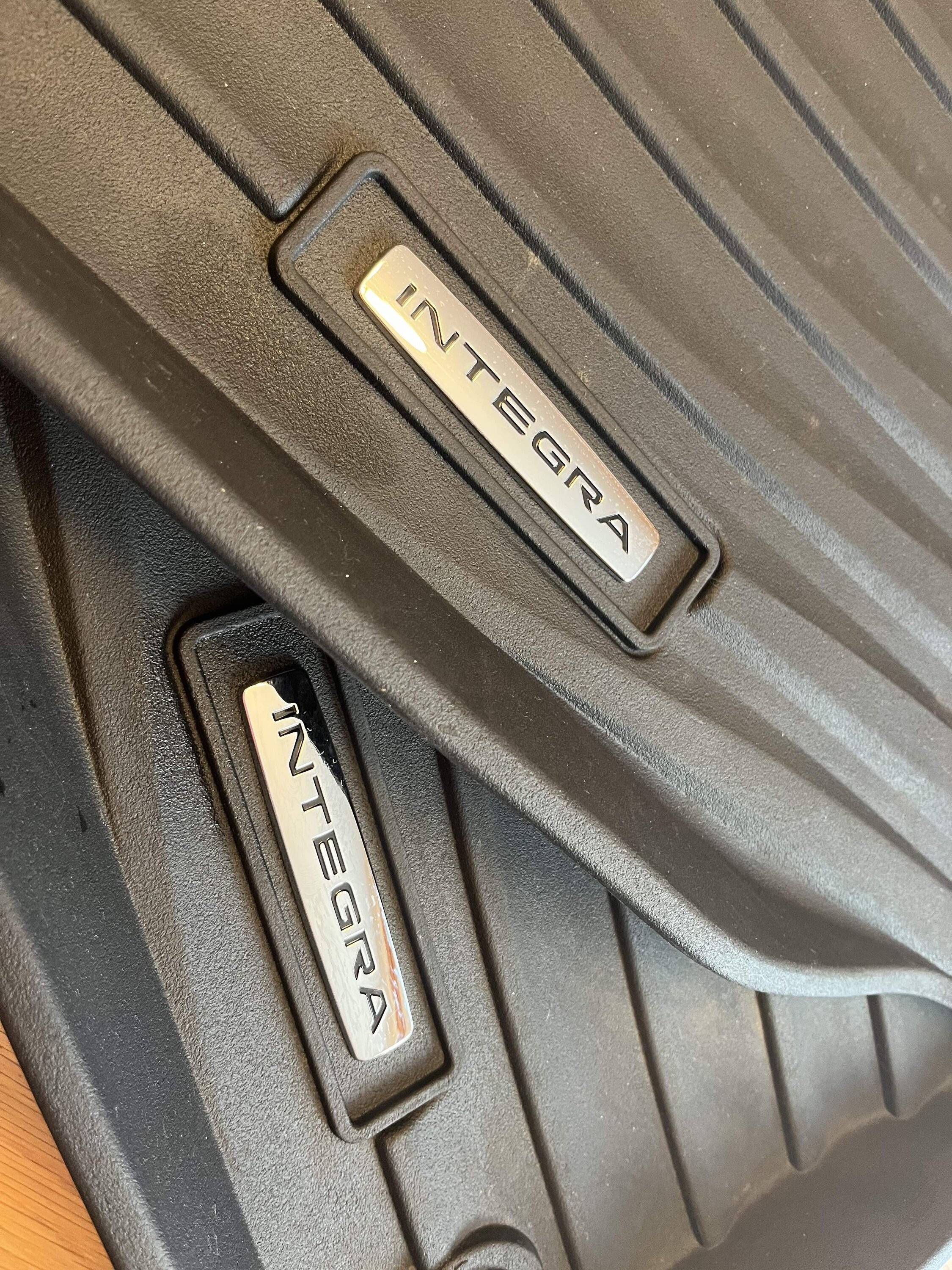 Acura Integra SOLD: 2023 INTEGRA-Stamped OEM All-Weather Mats + Trunk Tray - $100 + Shipping IMG_1160
