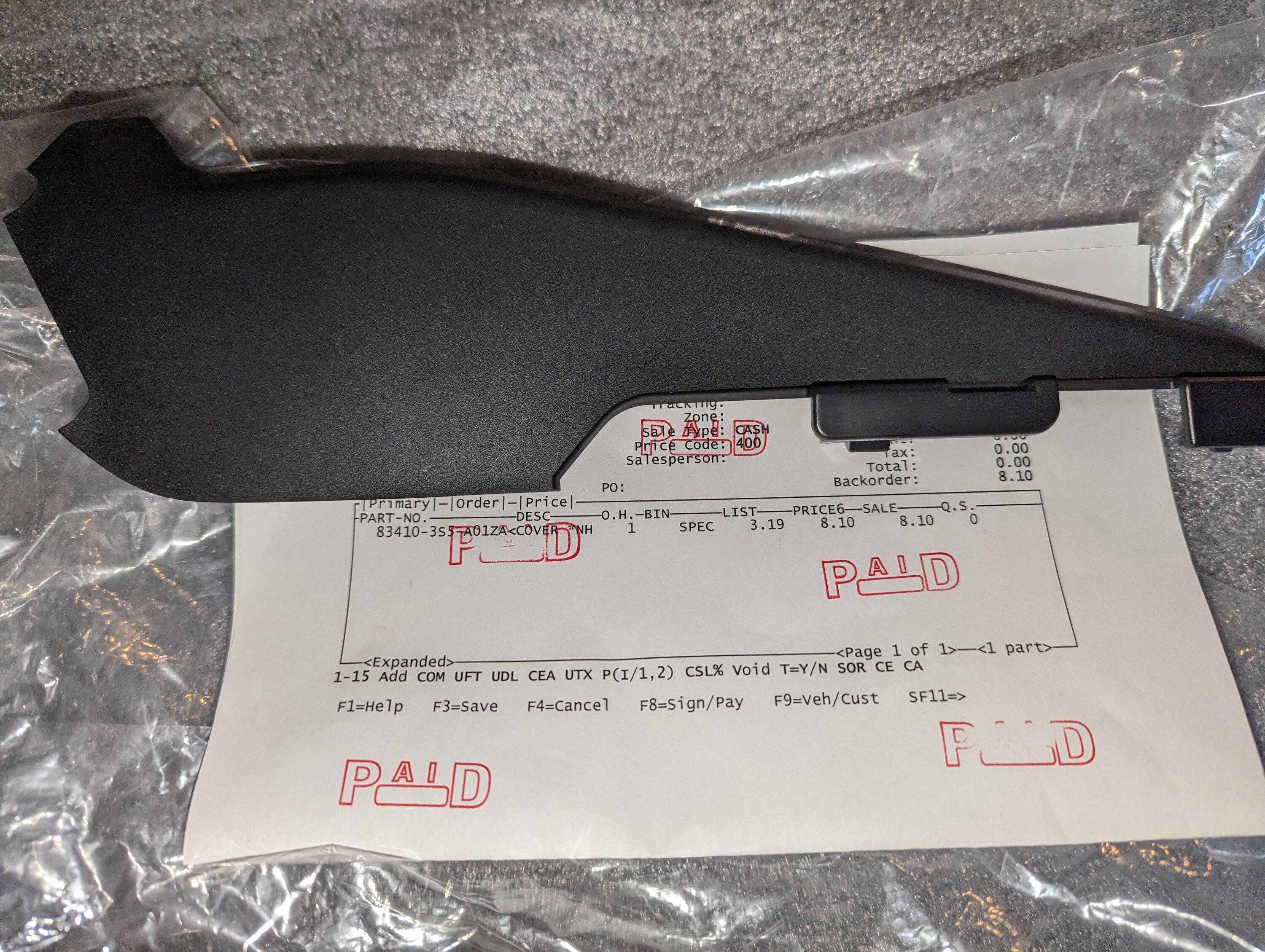 Acura Integra Phone mount PXL_20231119_163733350