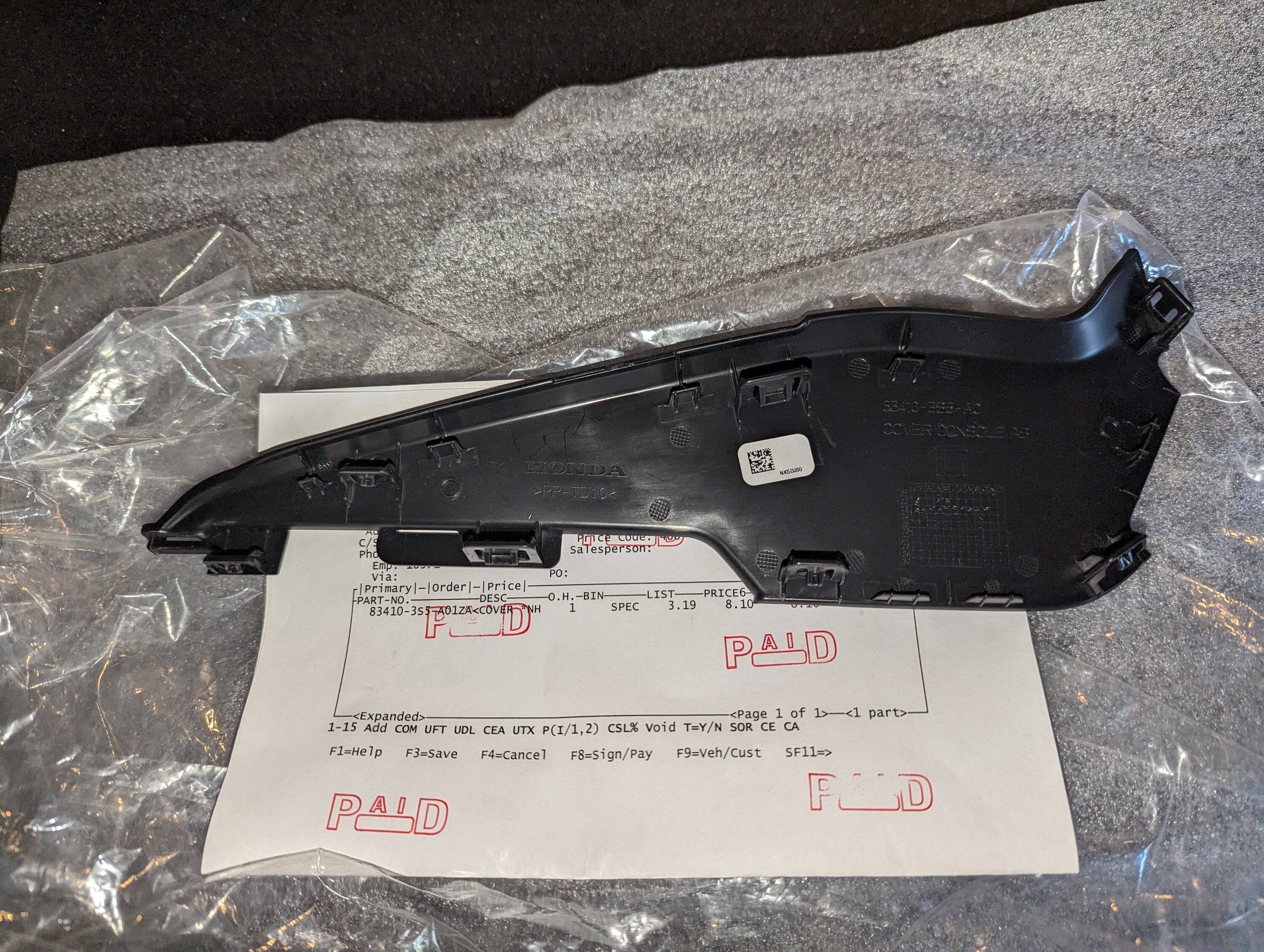 Acura Integra Phone mount PXL_20231119_163752909