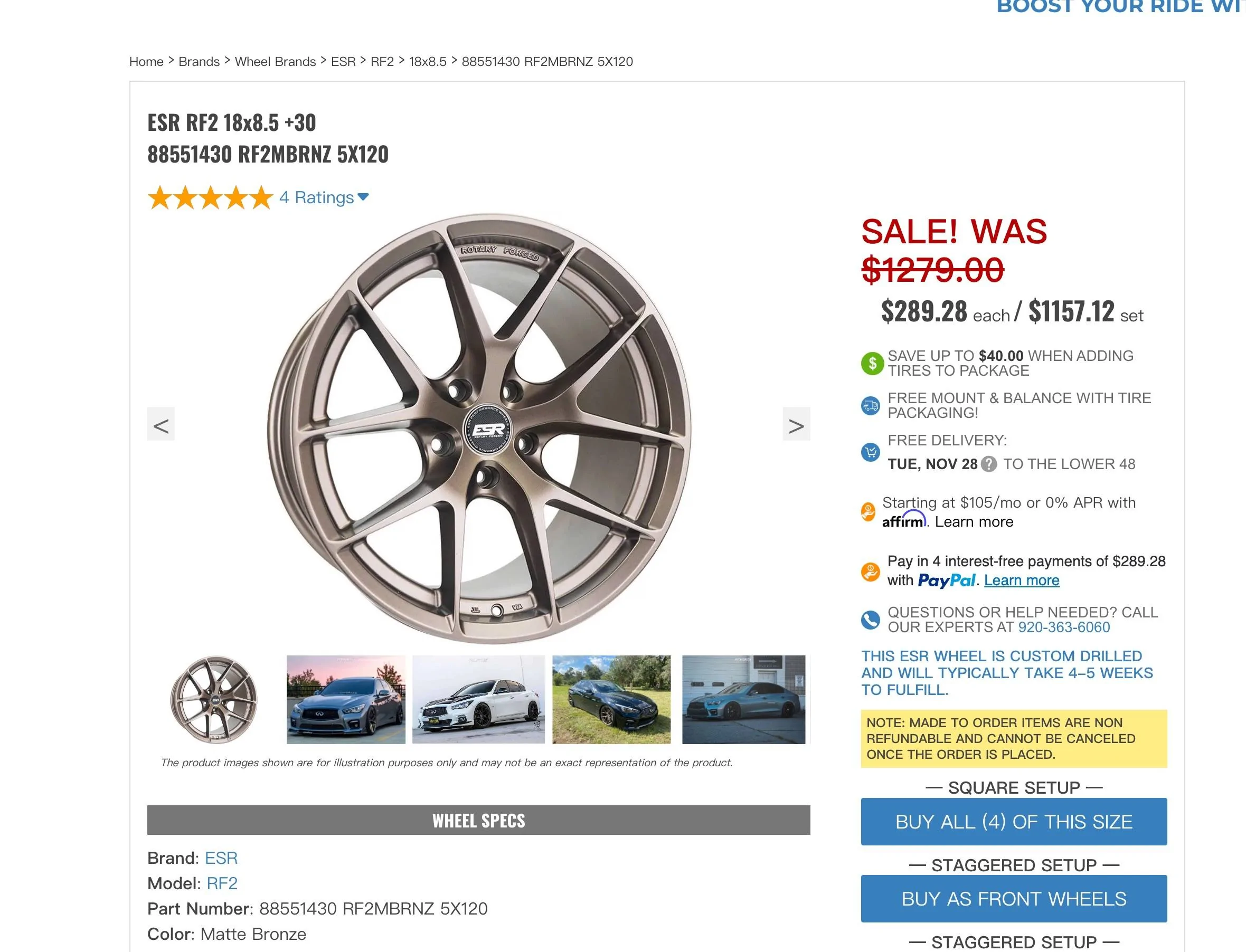 Acura Integra Type S Winter Wheels / Fitment Specs WechatIMG675