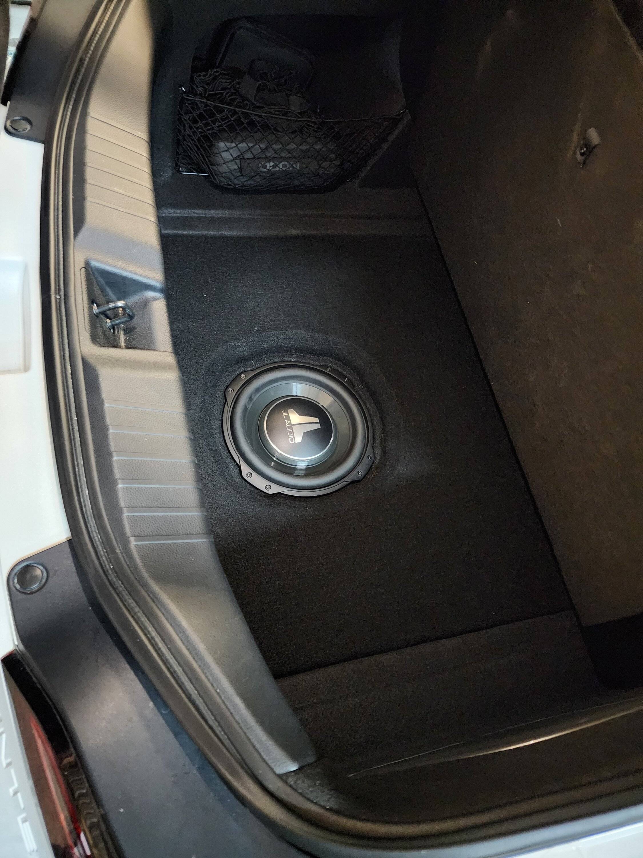 Acura Integra Sub installed 20231113_170629