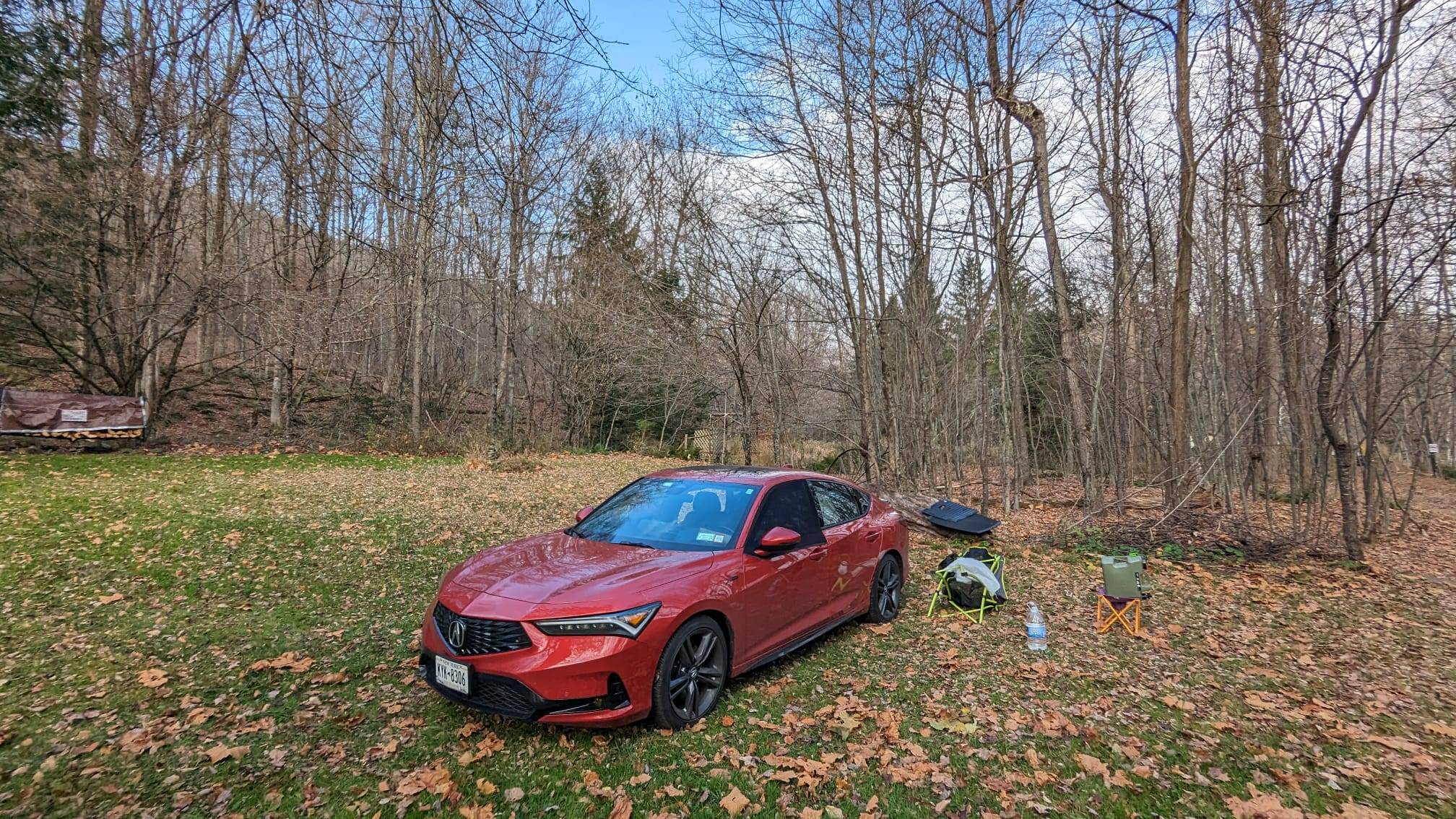 Acura Integra Sleeping in the car without triggering the alarm? Camp1