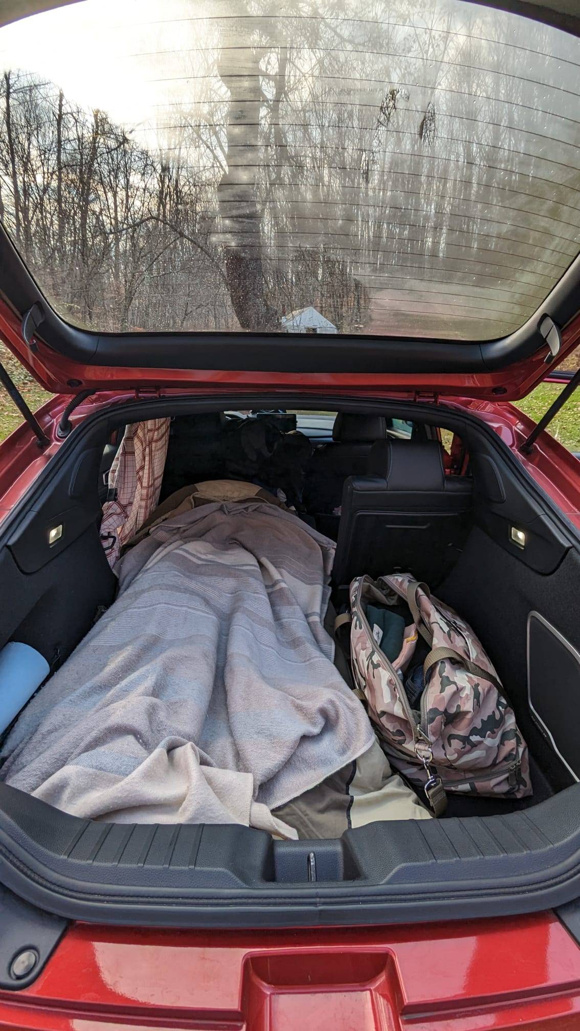 Acura Integra Sleeping in the car without triggering the alarm? Camp2