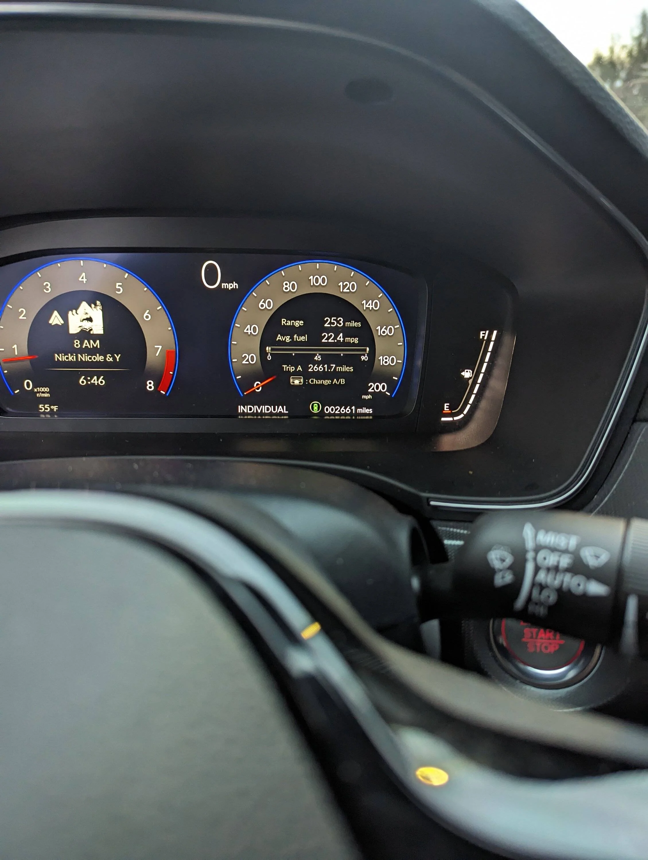 Acura Integra Gas tank size PXL_20231129_144634901