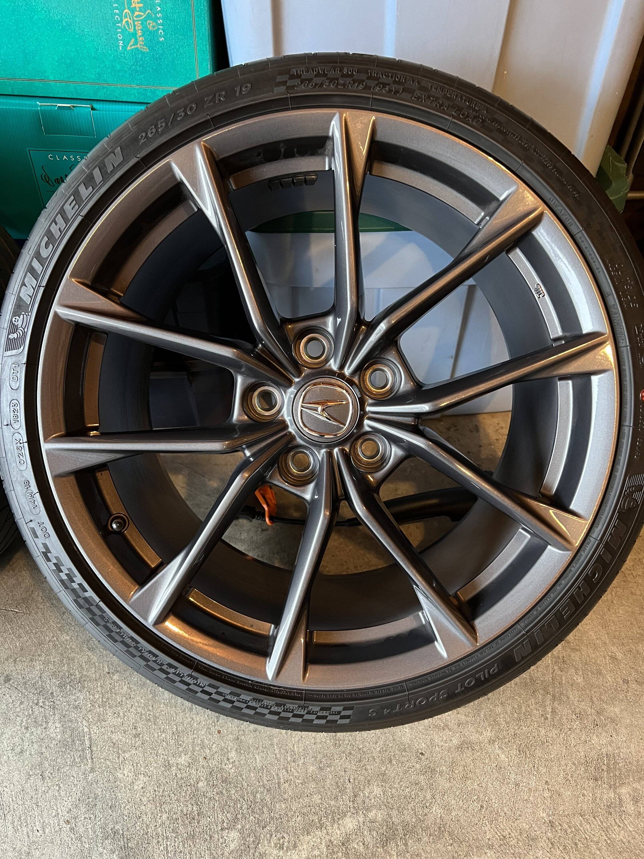 Acura Integra FS Seattle area-2024 Type S wheels MPS4S Tires  black lugs IMG_3370