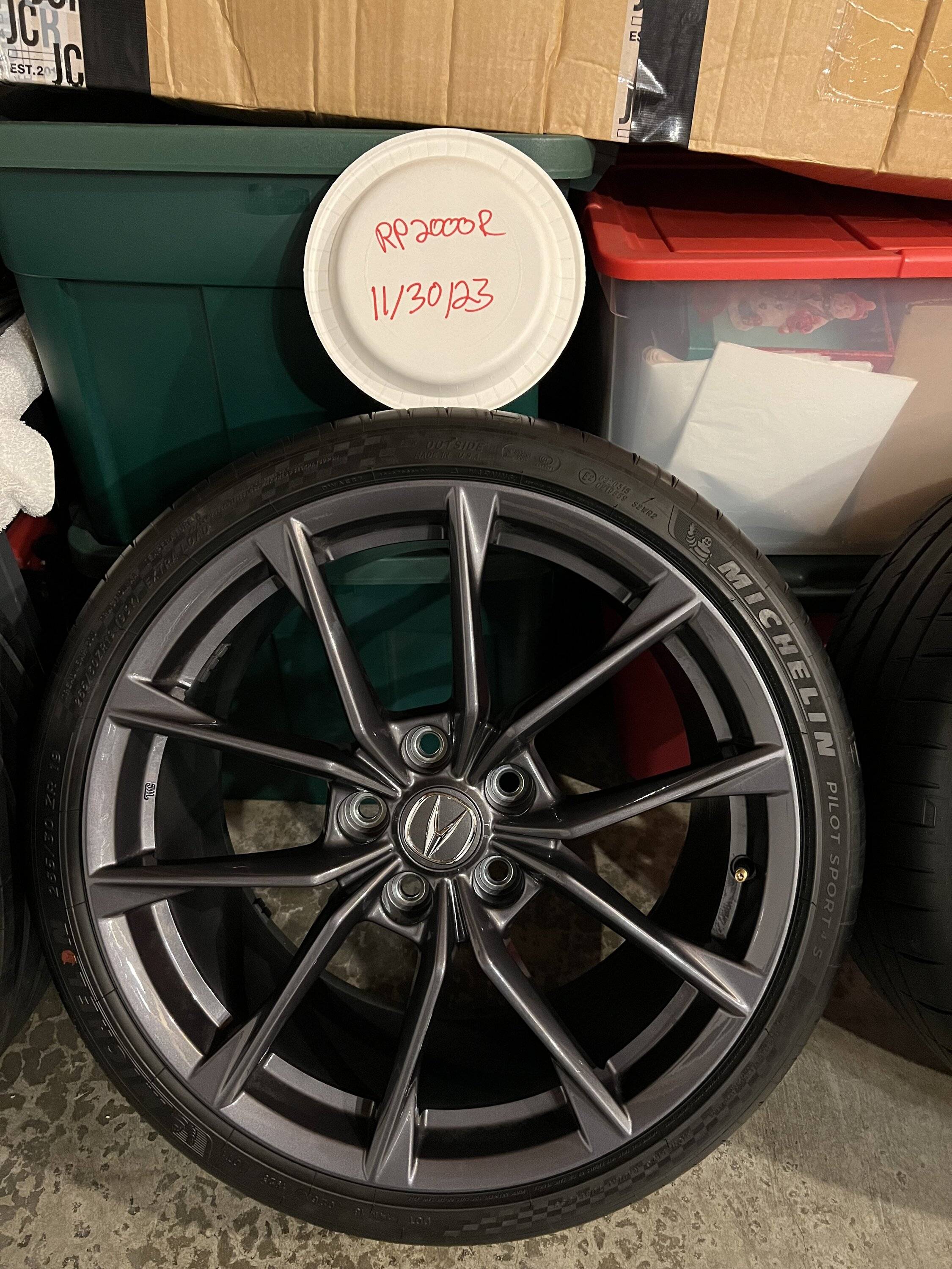 Acura Integra FS Seattle area-2024 Type S wheels MPS4S Tires  black lugs IMG_3378