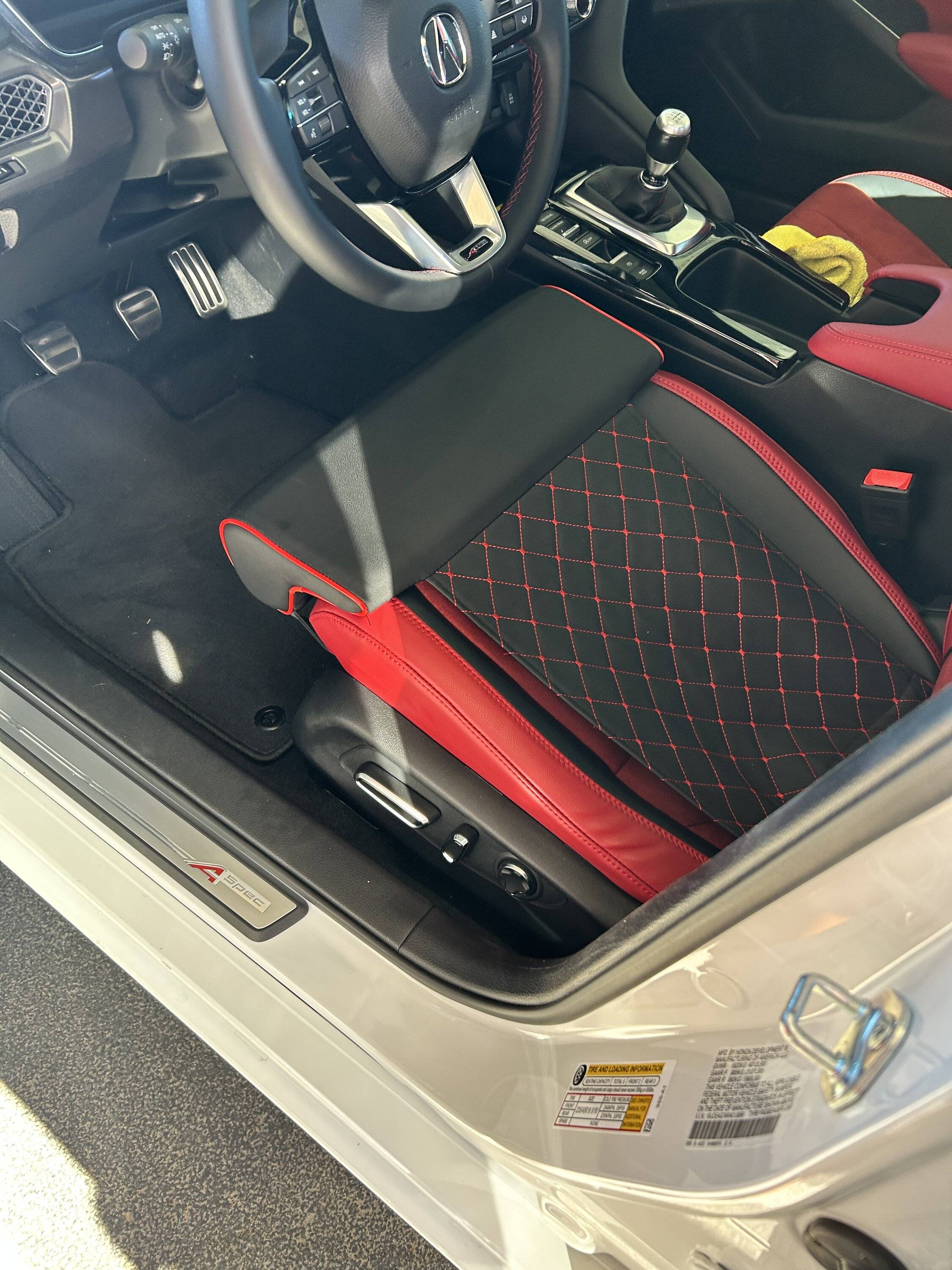 Acura Integra Seat bottom extender. IMG_0106