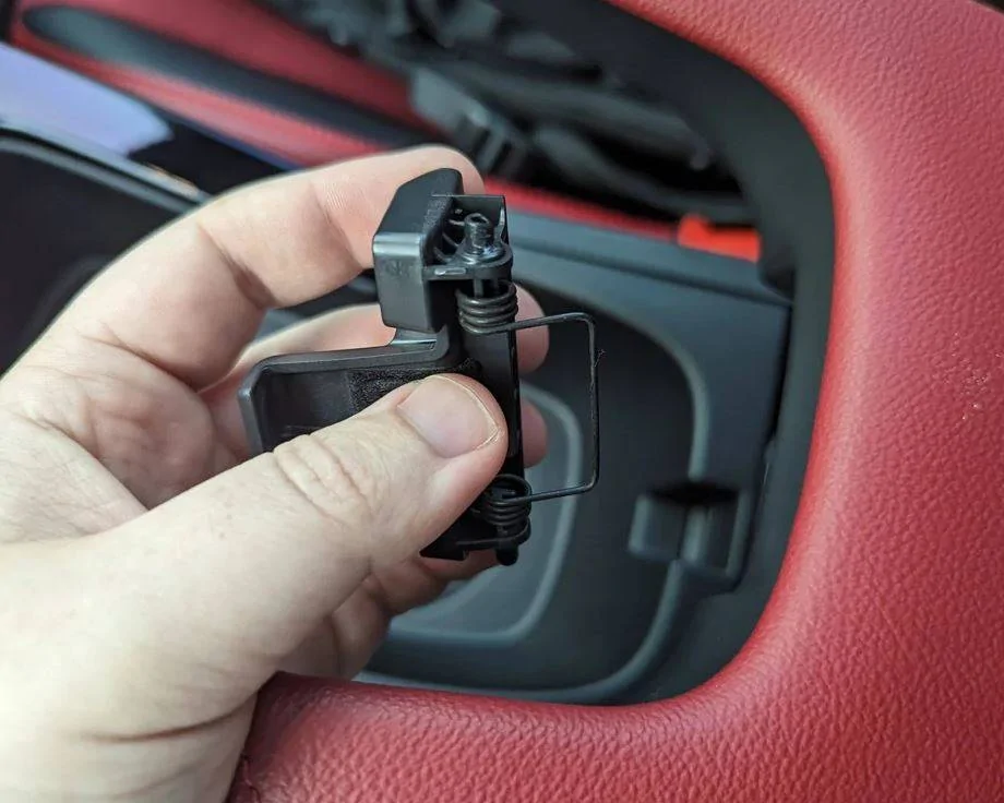 Acura Integra Console Armrest Lid Latch Cover Lock Knob Captur