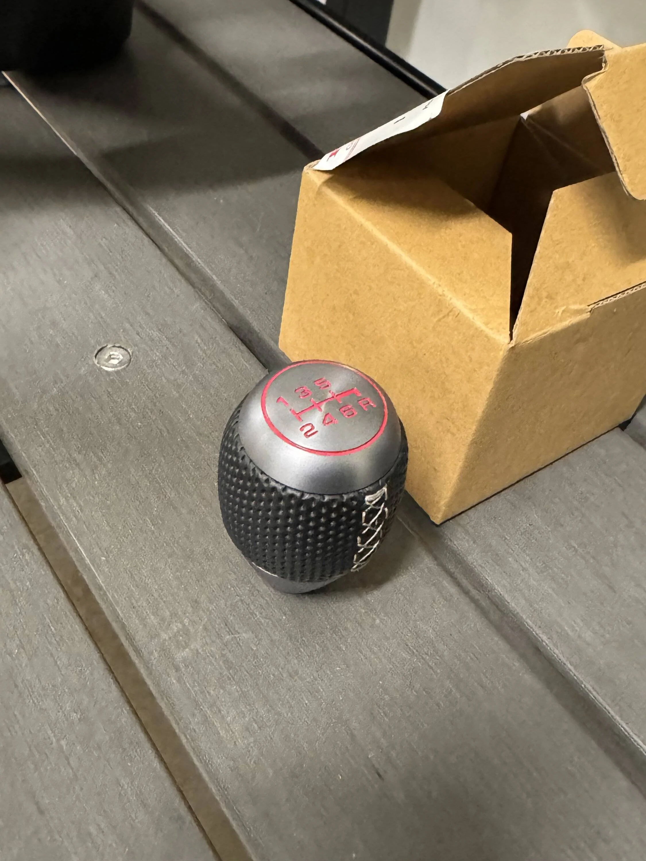 Acura Integra ITS steering wheel, shift knob & rear spoiler for sale IMG_7183