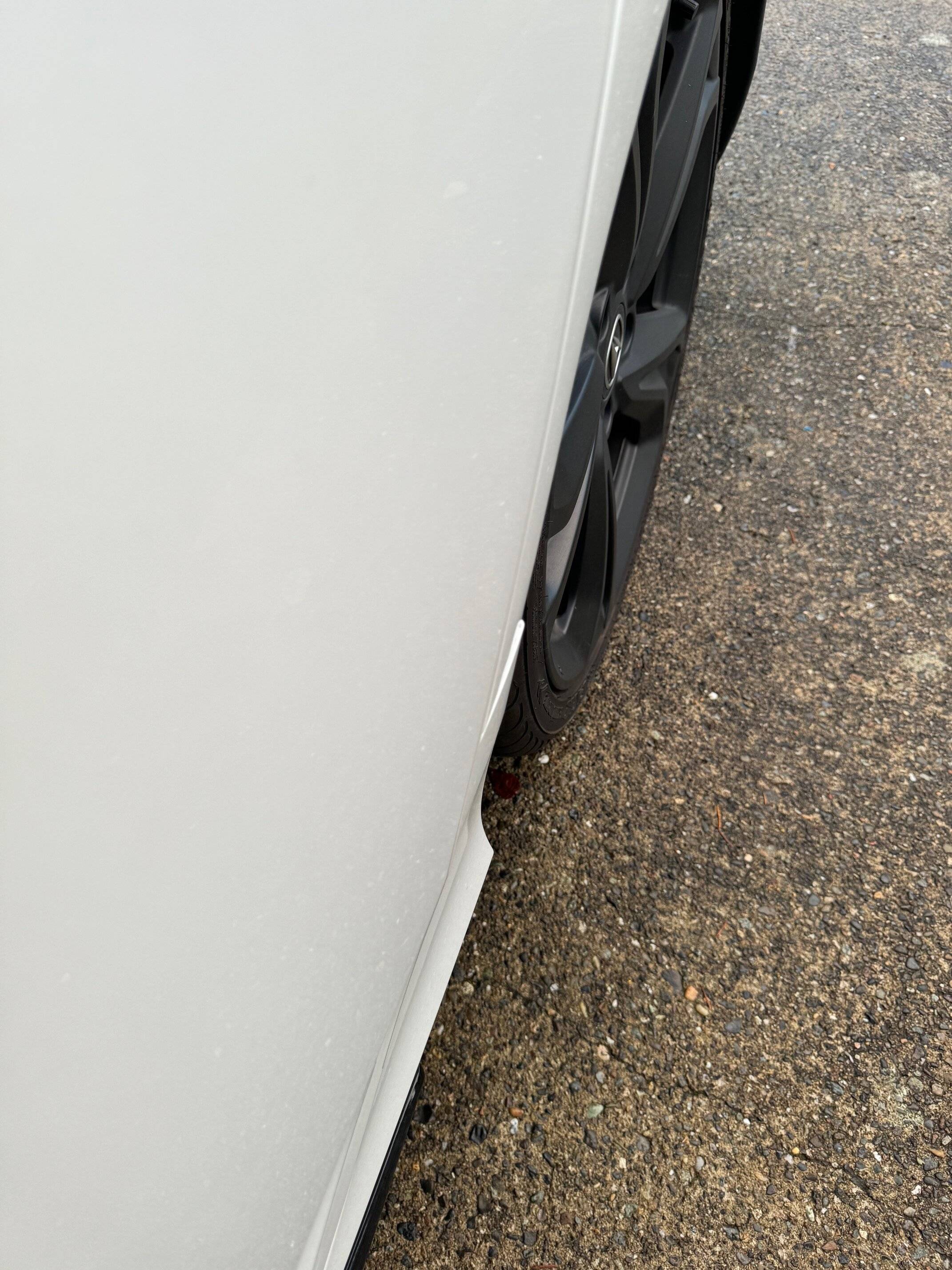 Acura Integra Loose drivers side rocker panel 2023 integra IMG_0432