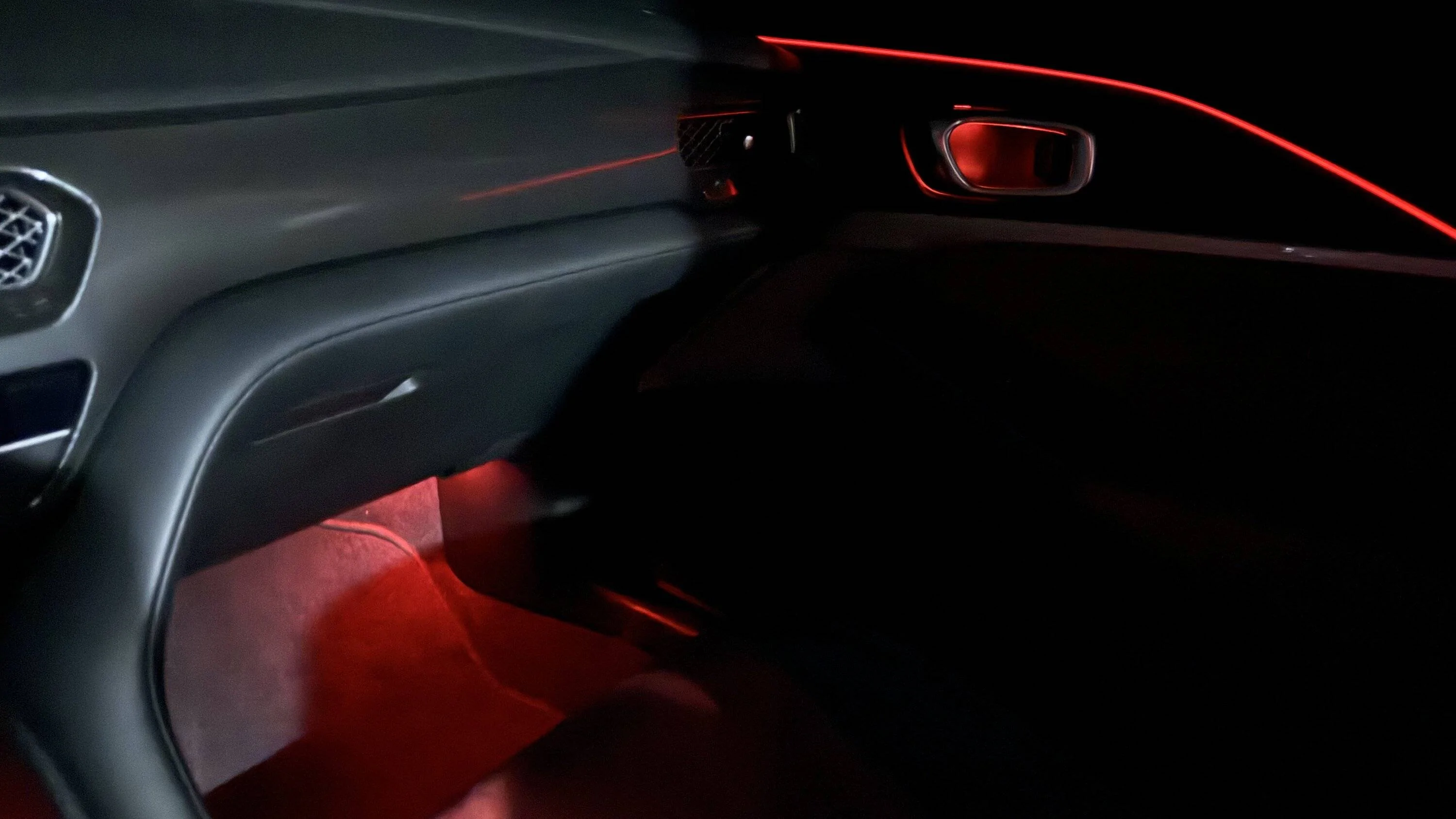 Acura Integra Budget DIY ambient light conversion to RED IMG_1485