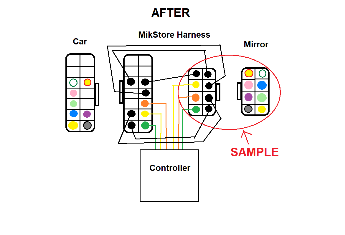 Acura Integra Side Mirror Reverse Auto Tilt Install After